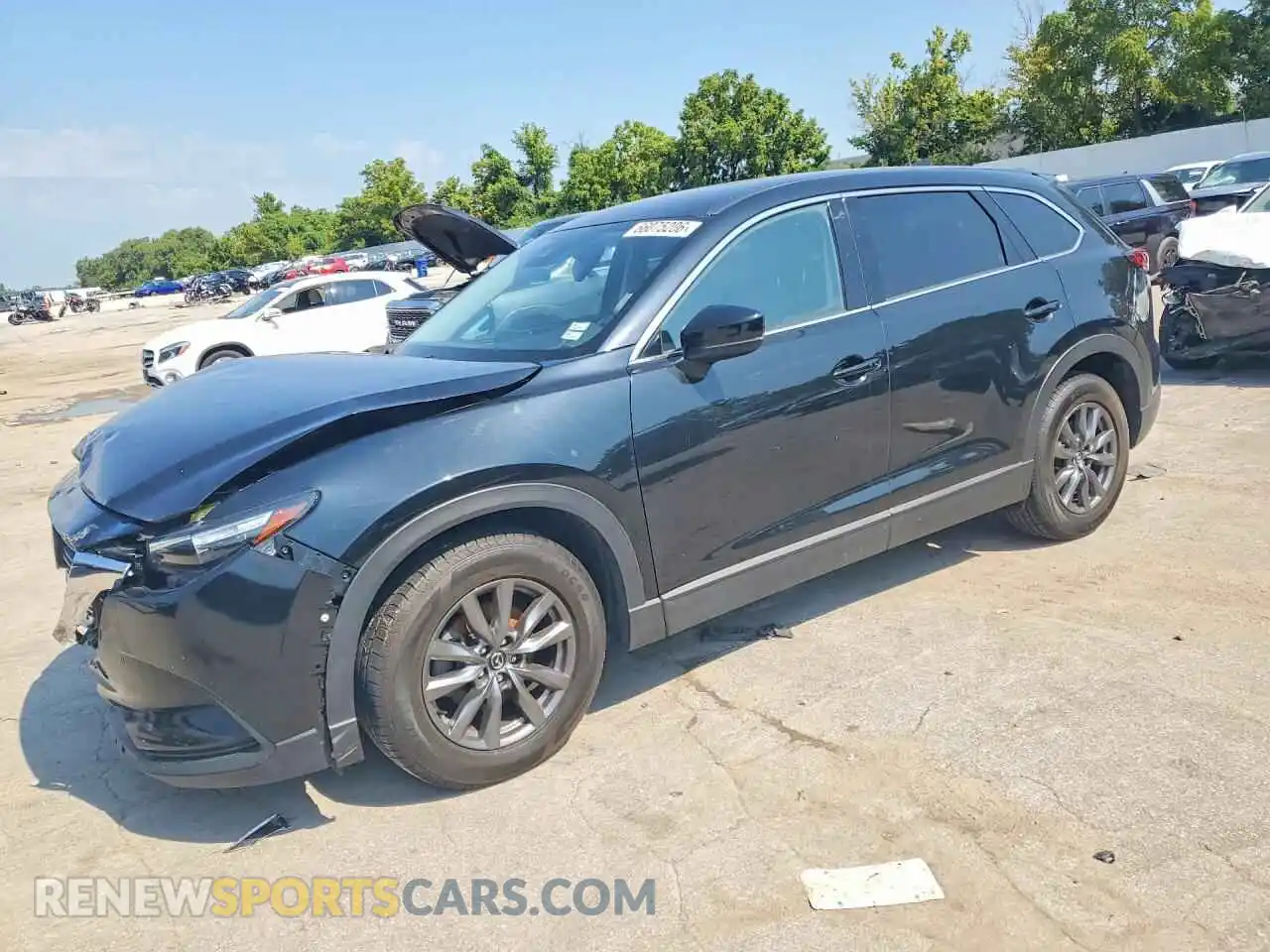 1 Photograph of a damaged car JM3TCBCY0N0605698 MAZDA CX-9 2022