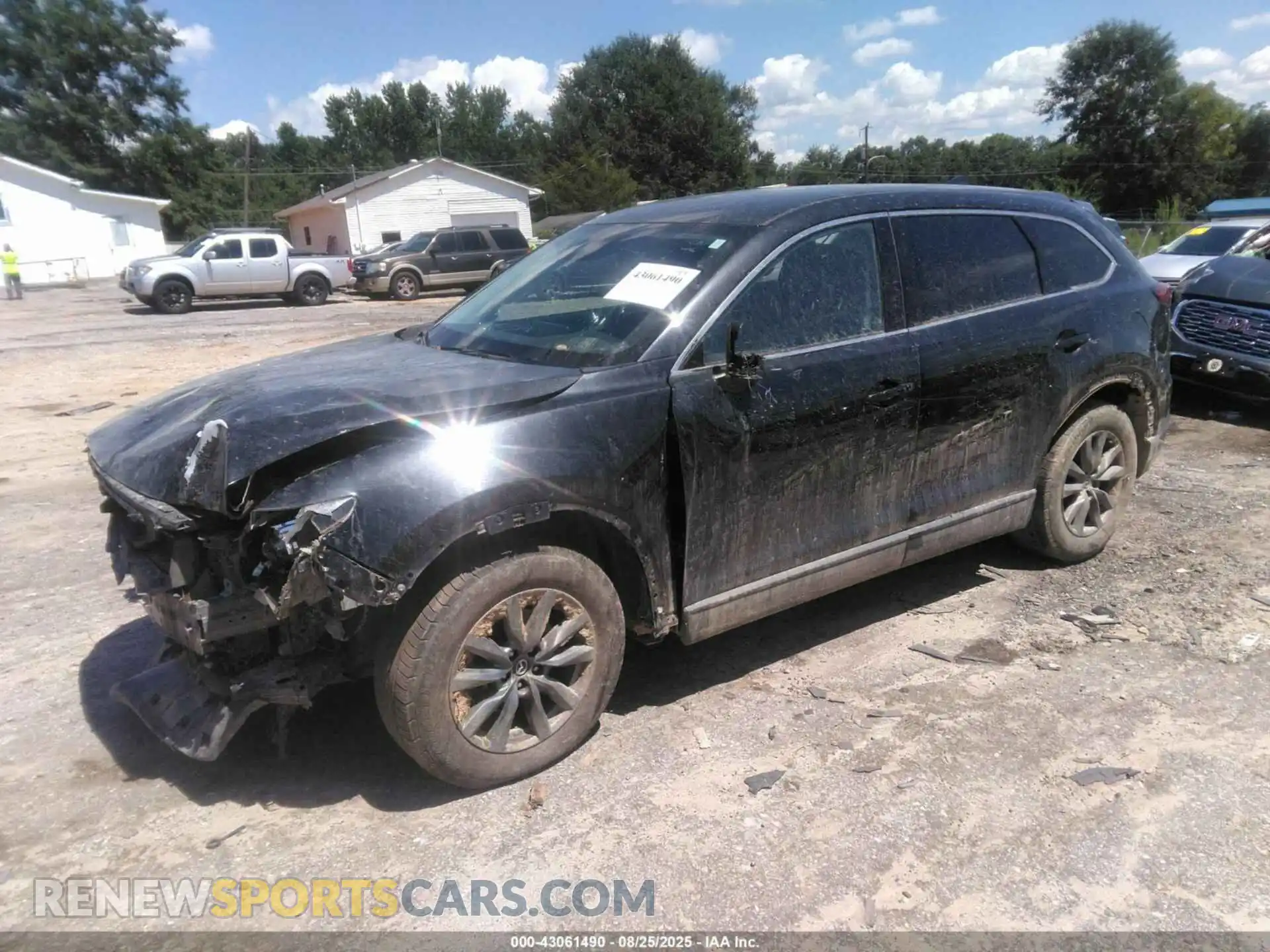 2 Photograph of a damaged car JM3TCBCY1N0605807 MAZDA CX-9 2022