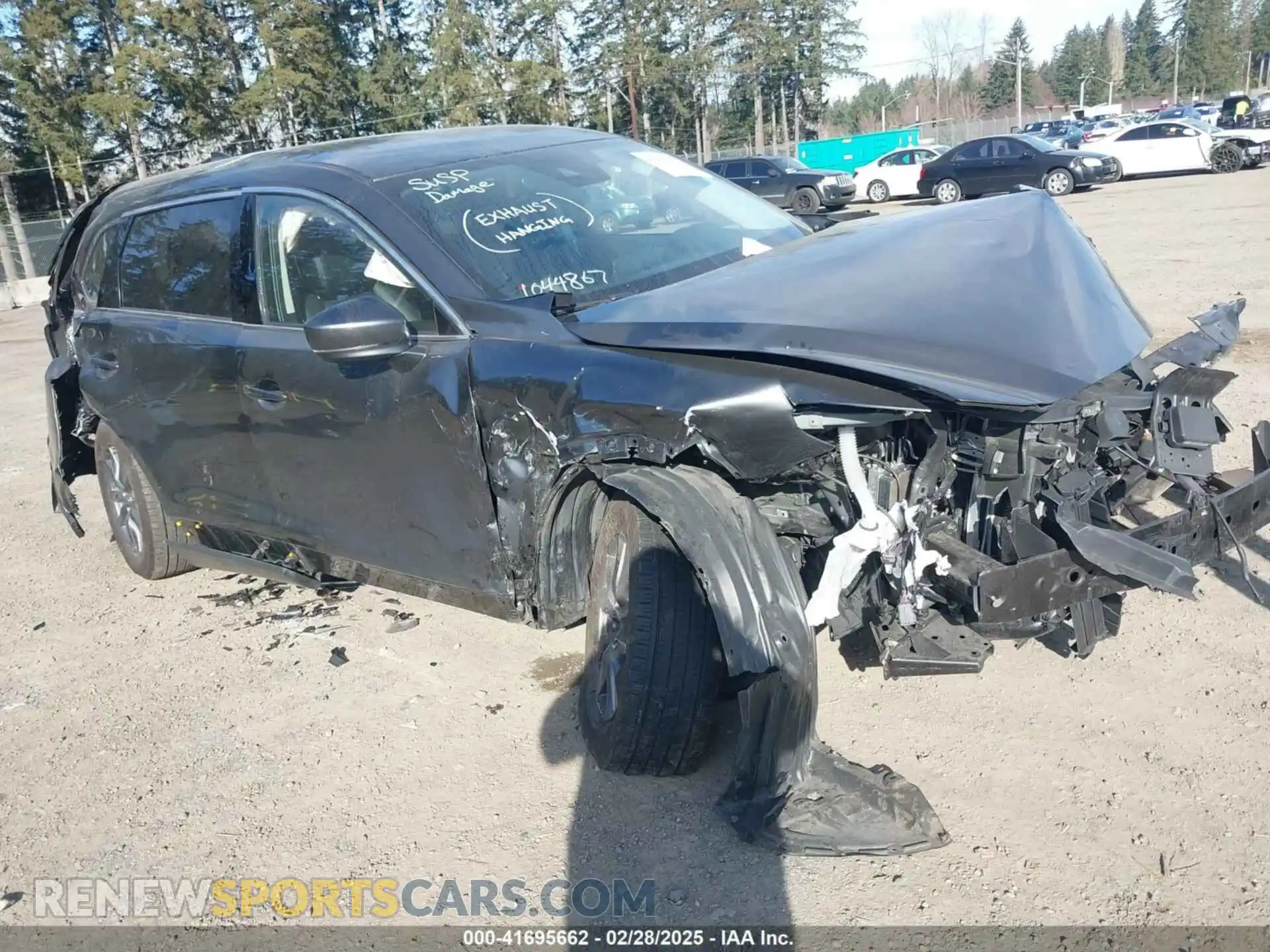 1 Photograph of a damaged car JM3TCBCY2N0600700 MAZDA CX-9 2022