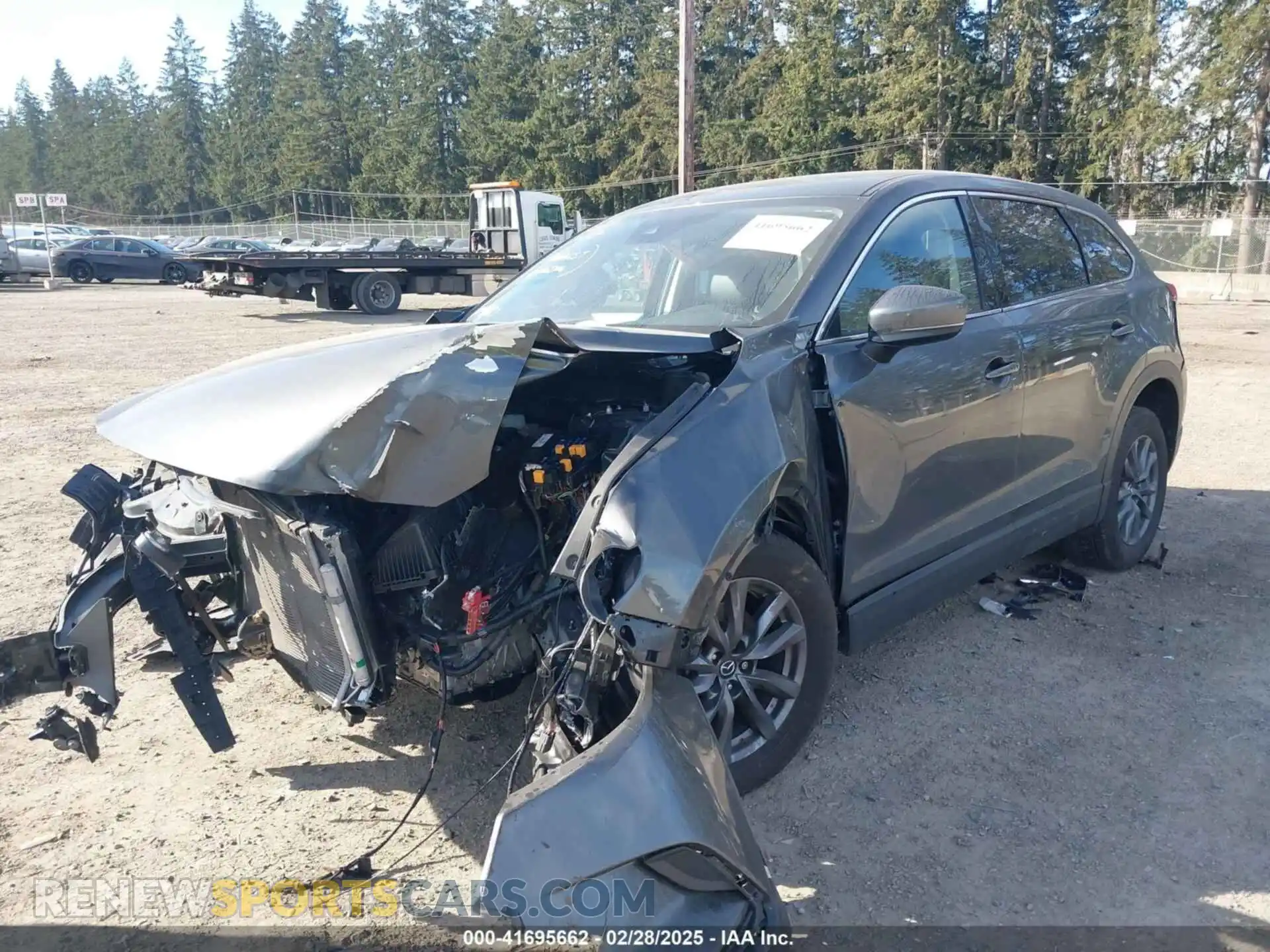 2 Photograph of a damaged car JM3TCBCY2N0600700 MAZDA CX-9 2022