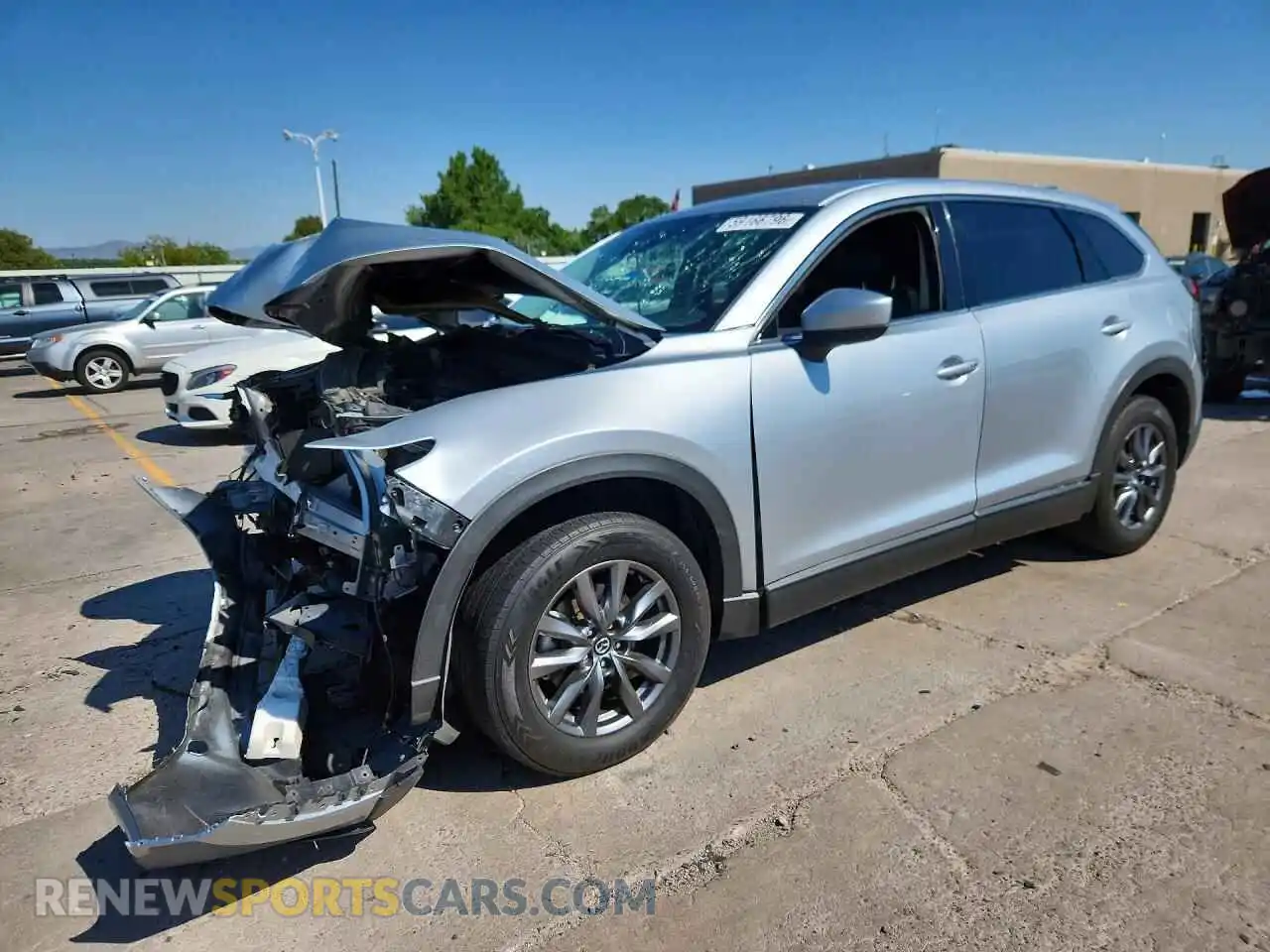 1 Photograph of a damaged car JM3TCBCY4N0607549 MAZDA CX-9 2022