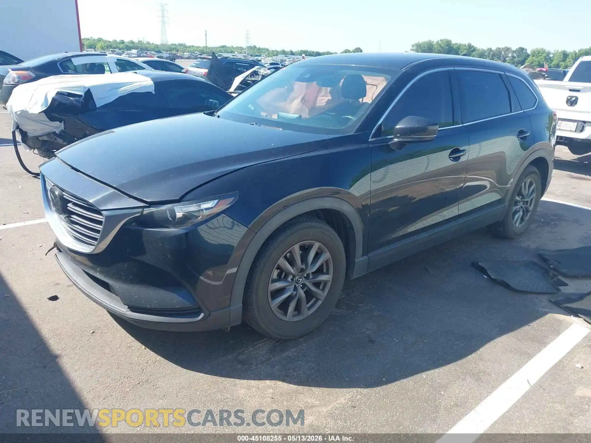 2 Photograph of a damaged car JM3TCBCY6N0601512 MAZDA CX-9 2022