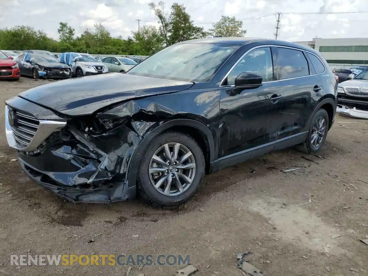 1 Photograph of a damaged car JM3TCBCY6N0603292 MAZDA CX-9 2022