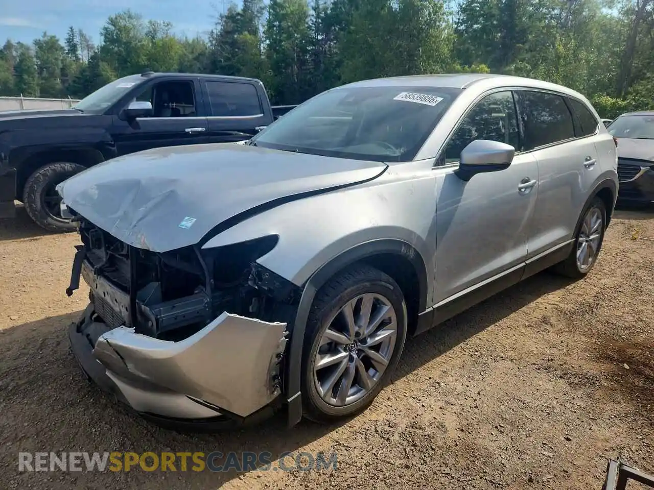 1 Photograph of a damaged car JM3TCBCY6N0621422 MAZDA CX-9 2022