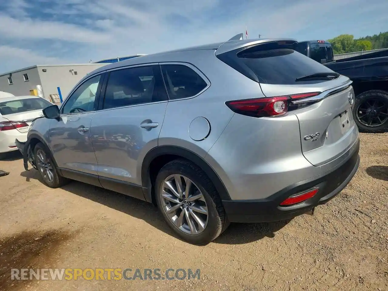 2 Photograph of a damaged car JM3TCBCY6N0621422 MAZDA CX-9 2022
