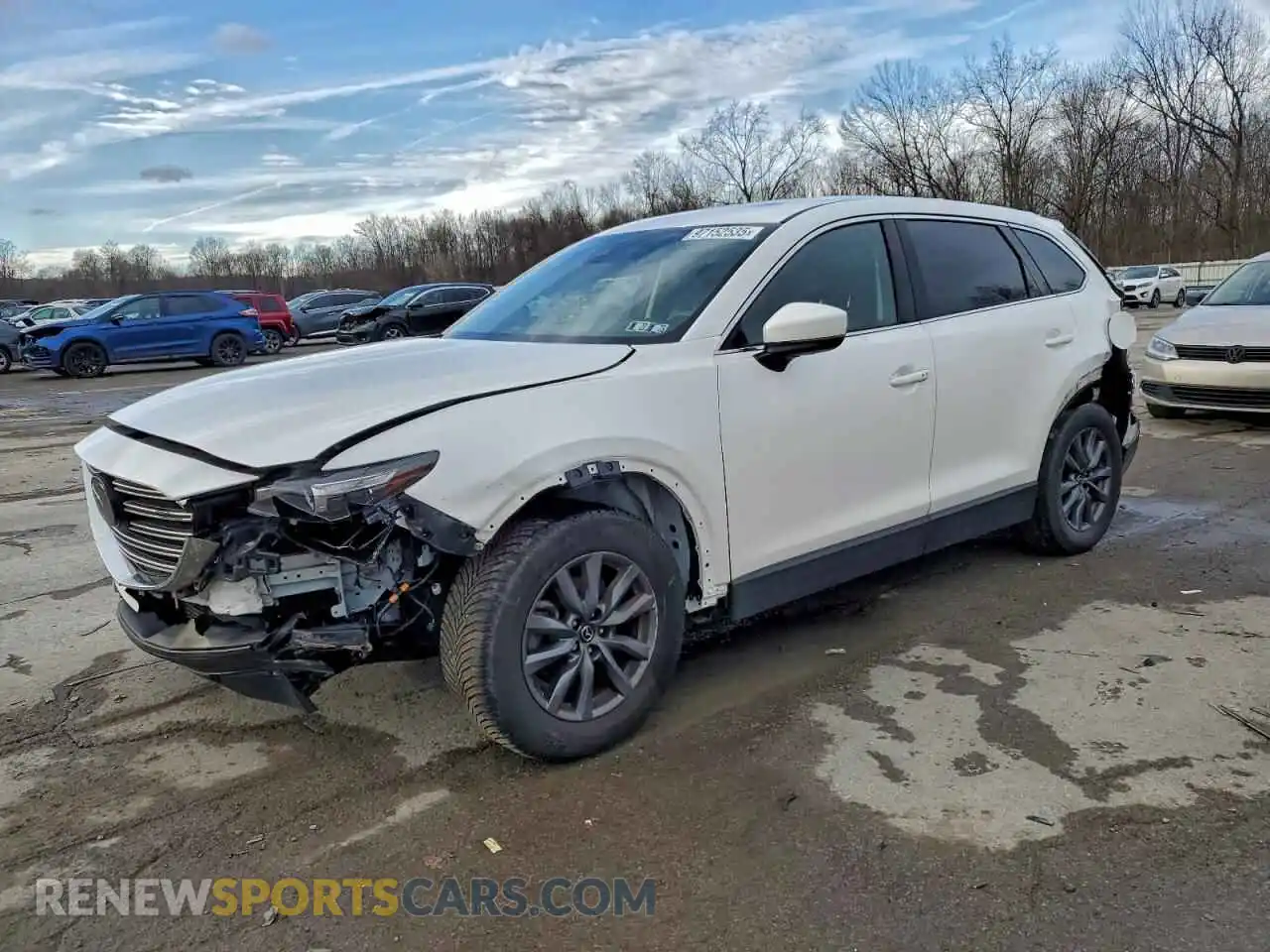 1 Photograph of a damaged car JM3TCBCY6N0628273 MAZDA CX-9 2022