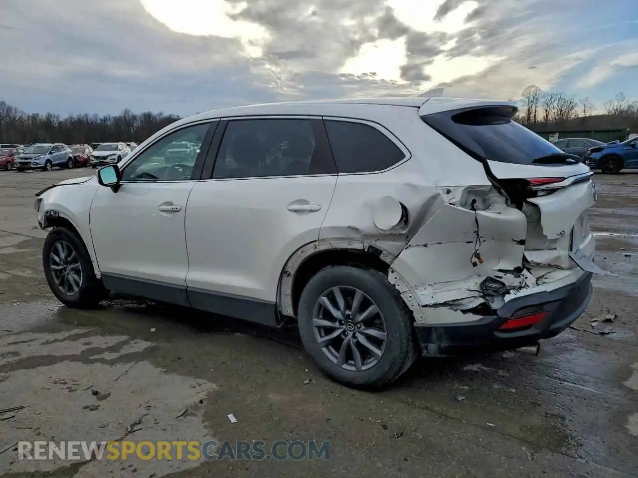 2 Photograph of a damaged car JM3TCBCY6N0628273 MAZDA CX-9 2022
