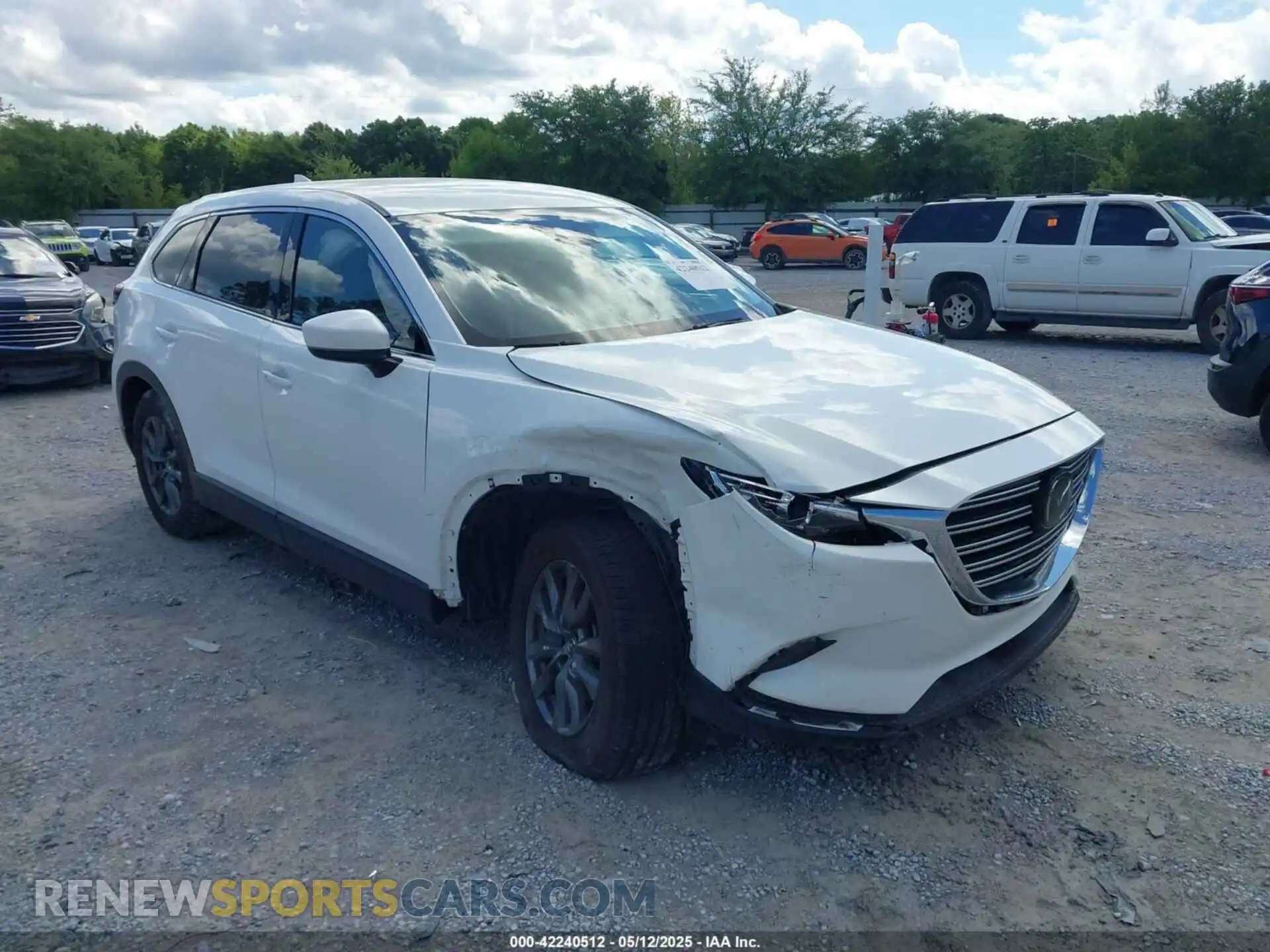 1 Photograph of a damaged car JM3TCBCY7N0600787 MAZDA CX-9 2022