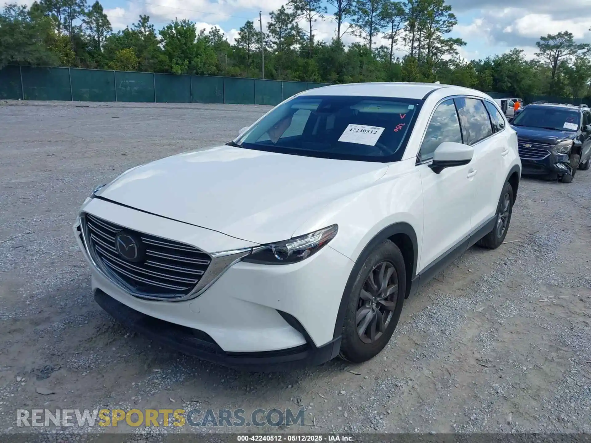 2 Photograph of a damaged car JM3TCBCY7N0600787 MAZDA CX-9 2022