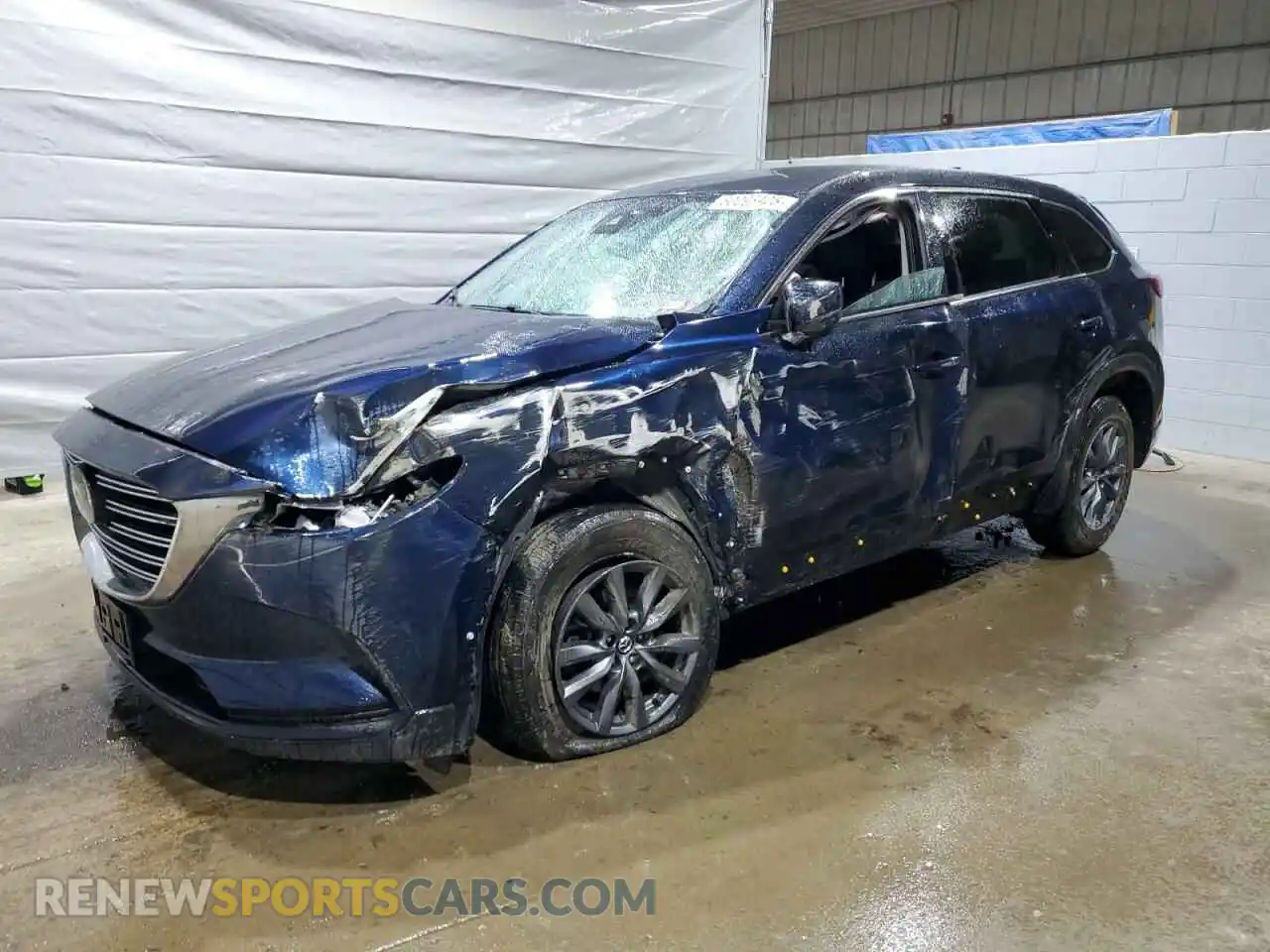 1 Photograph of a damaged car JM3TCBCY7N0614172 MAZDA CX-9 2022