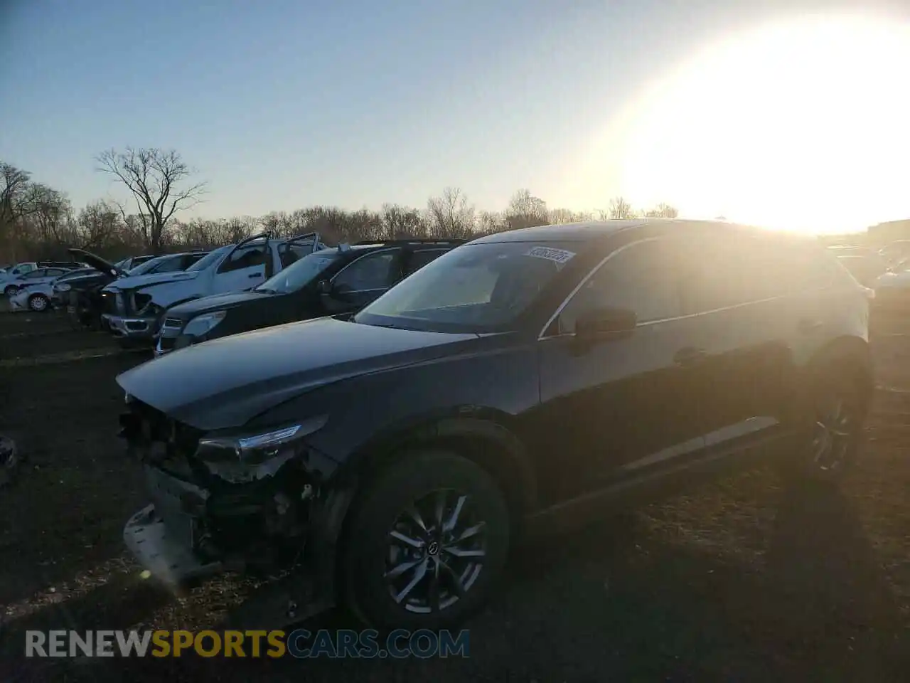 1 Photograph of a damaged car JM3TCBCY8N0627593 MAZDA CX-9 2022