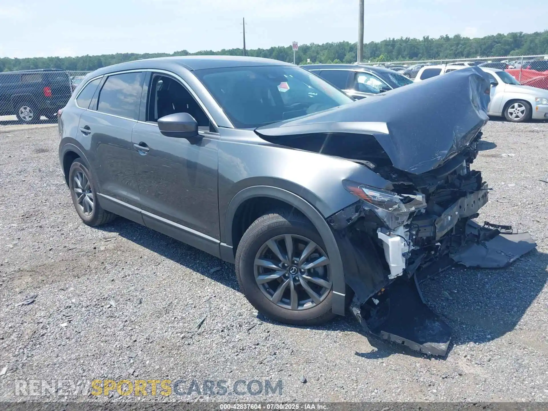 1 Photograph of a damaged car JM3TCBCY9N0602685 MAZDA CX-9 2022