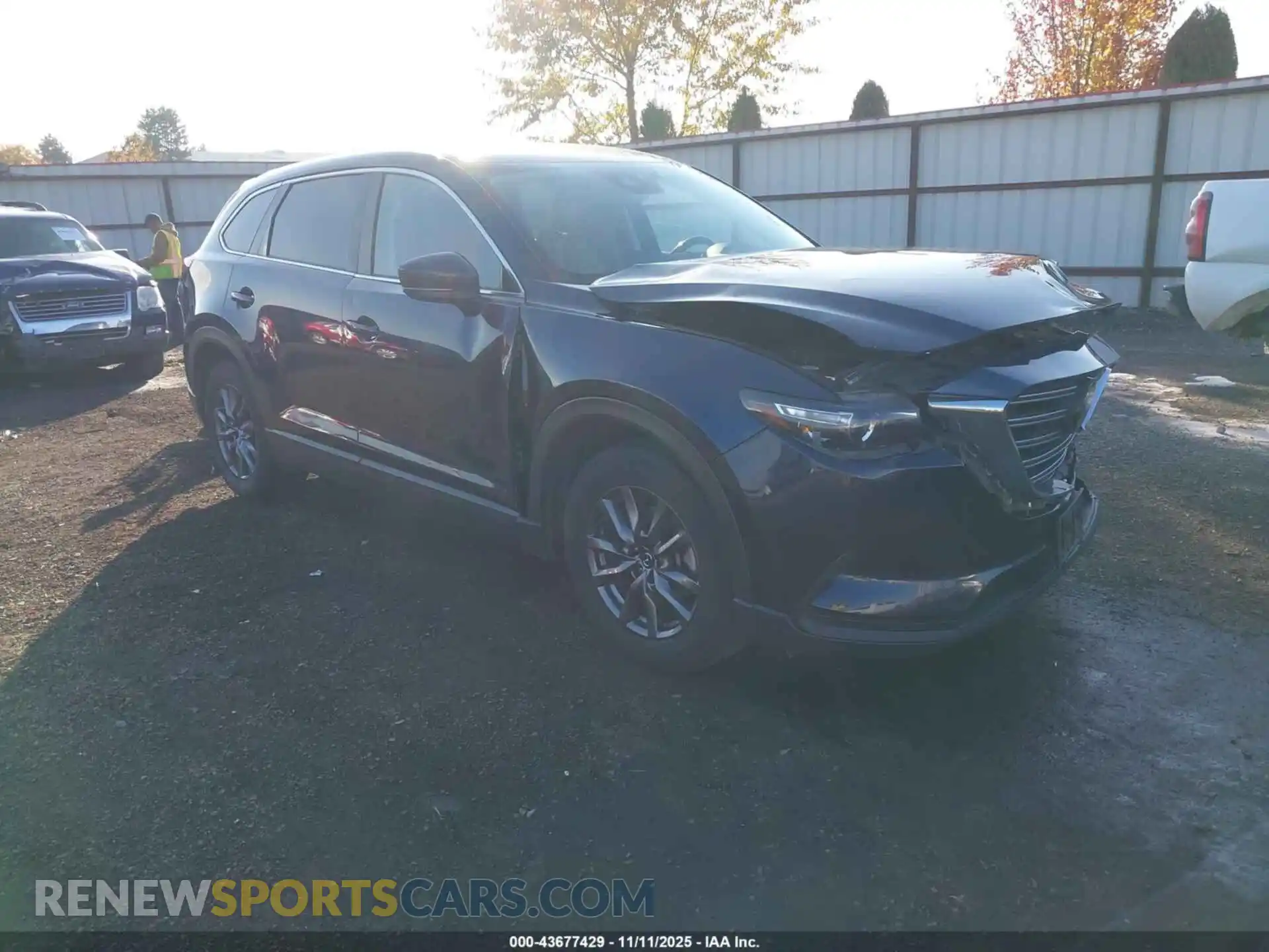 1 Photograph of a damaged car JM3TCBCY9N0607577 MAZDA CX-9 2022