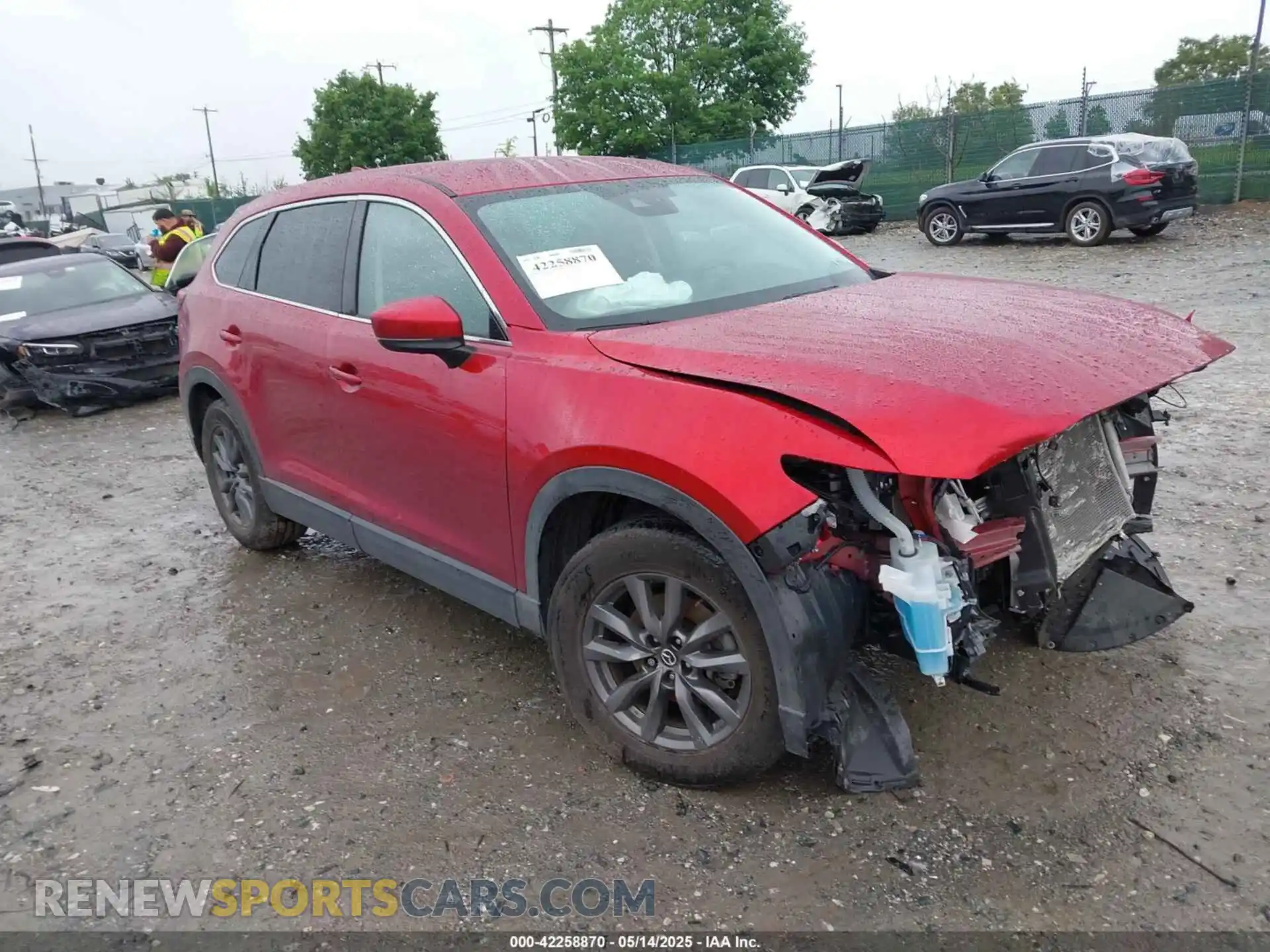 1 Photograph of a damaged car JM3TCBCY9N0613508 MAZDA CX-9 2022