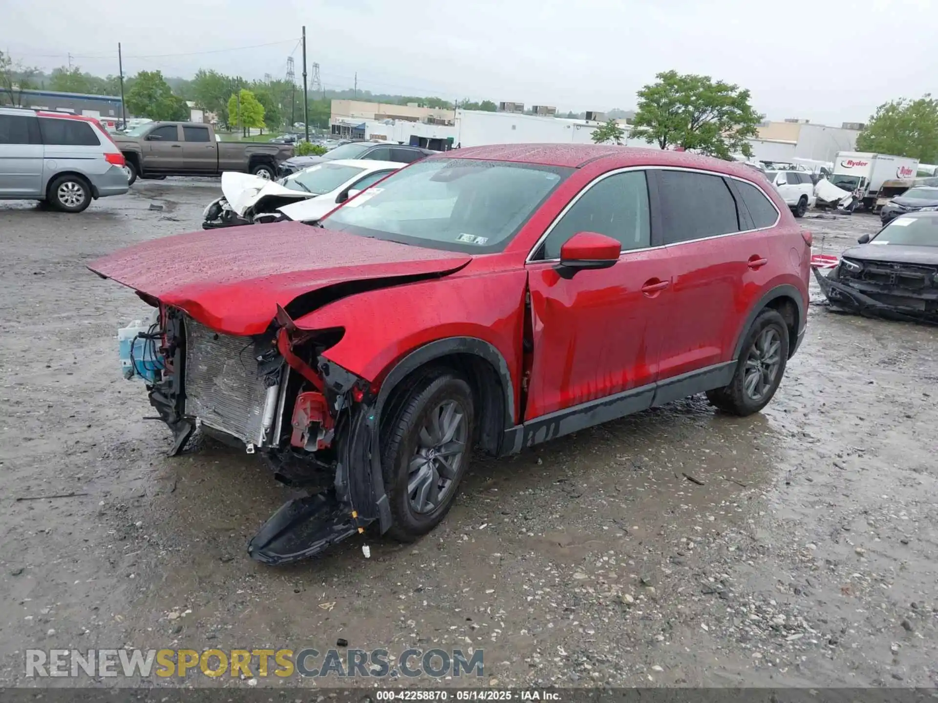 2 Photograph of a damaged car JM3TCBCY9N0613508 MAZDA CX-9 2022