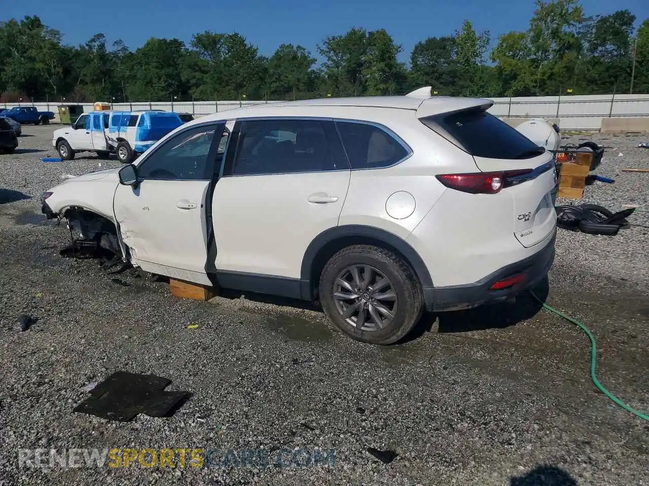 2 fotografías del automóvil dañado JM3TCBCY9N0614206 MAZDA CX-9 2022