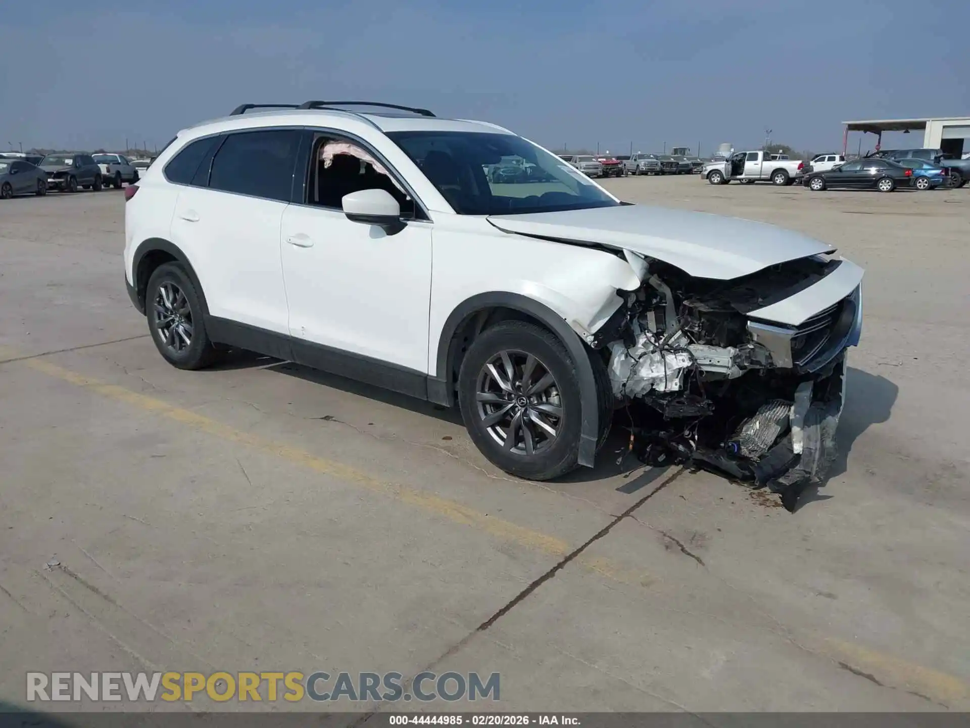 1 Photograph of a damaged car JM3TCBCY9N0621026 MAZDA CX-9 2022