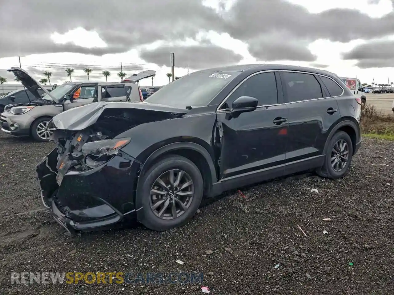 1 Photograph of a damaged car JM3TCBCYXN0601139 MAZDA CX-9 2022