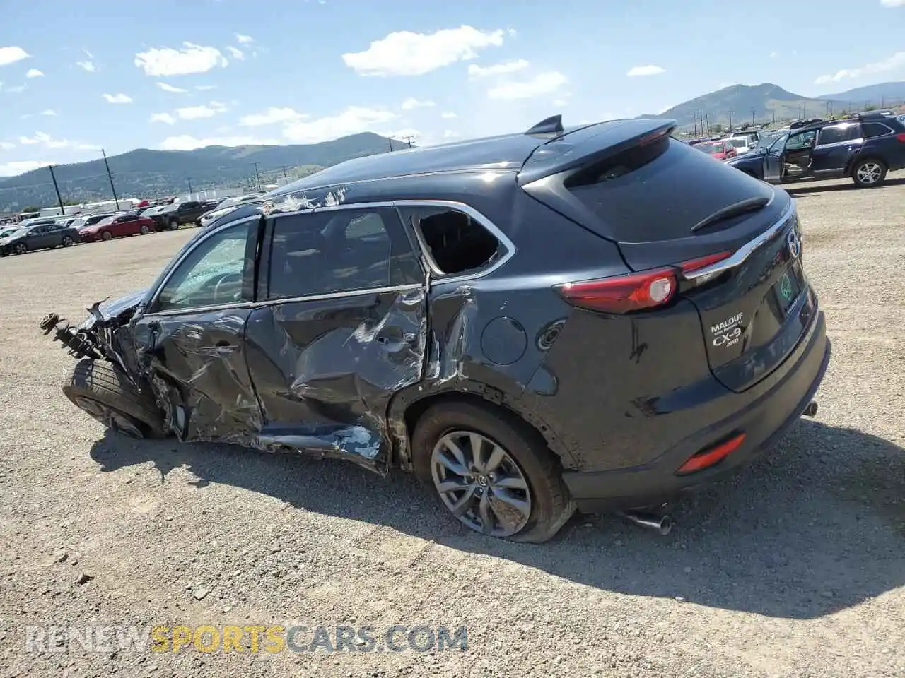 2 Photograph of a damaged car JM3TCBCYXN0601299 MAZDA CX-9 2022