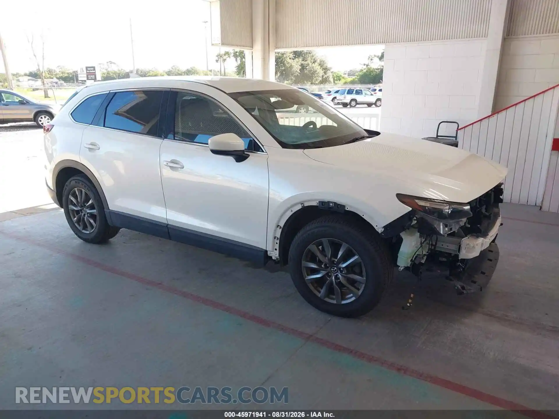 1 Photograph of a damaged car JM3TCBCYXN0602467 MAZDA CX-9 2022