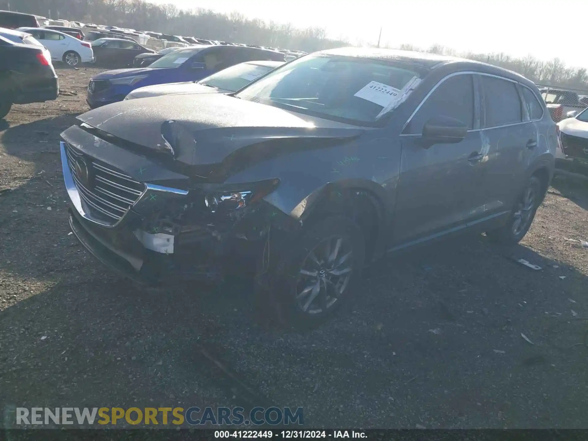 2 Photograph of a damaged car JM3TCBCYXN0605336 MAZDA CX-9 2022