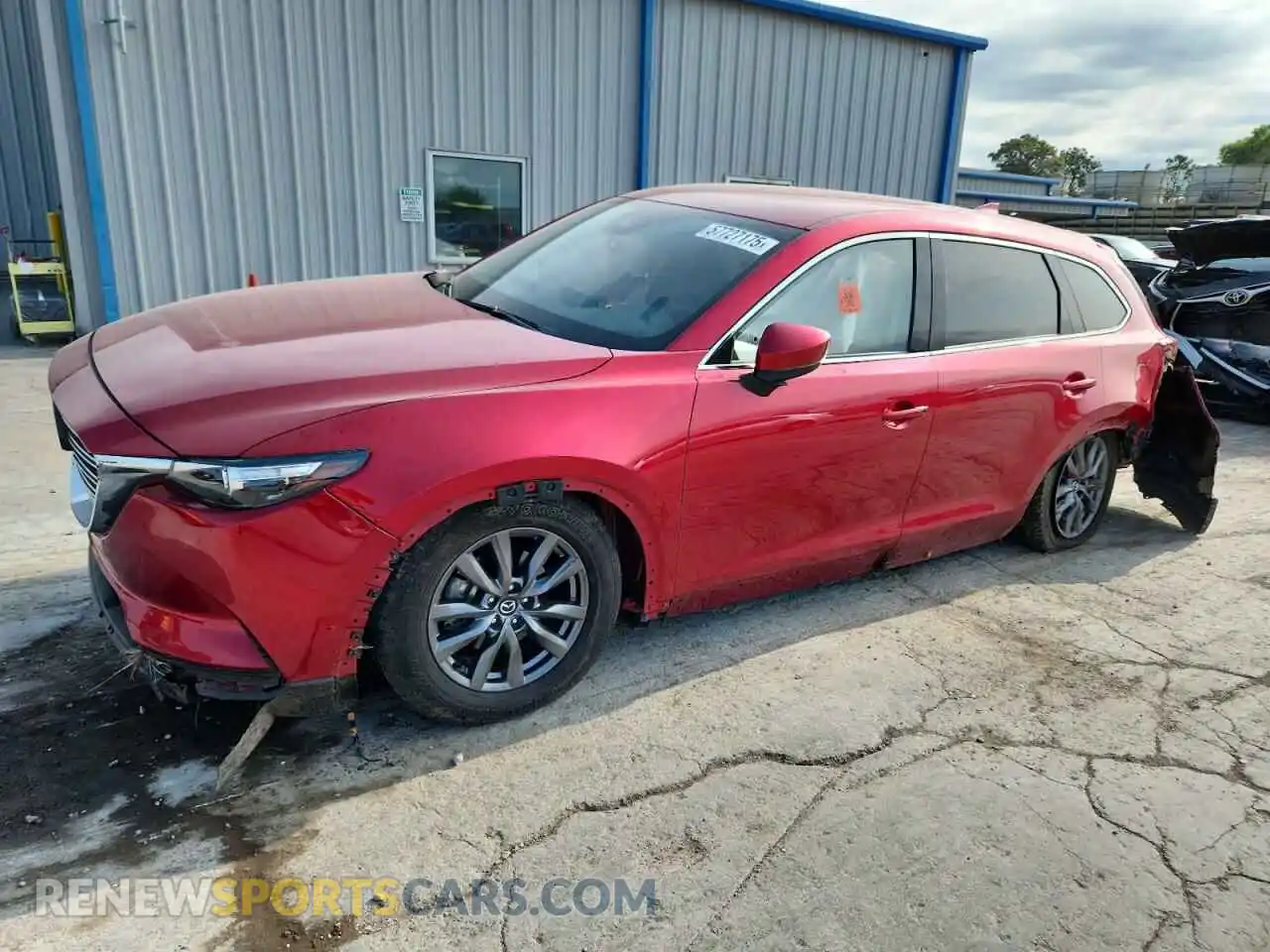 1 Photograph of a damaged car JM3TCBCYXN0606213 MAZDA CX-9 2022