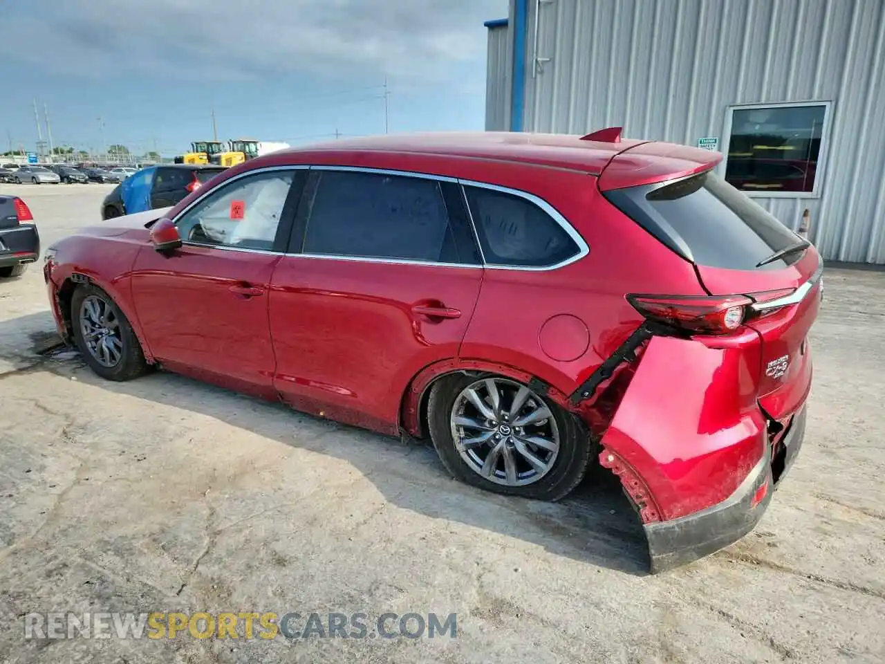 2 Photograph of a damaged car JM3TCBCYXN0606213 MAZDA CX-9 2022
