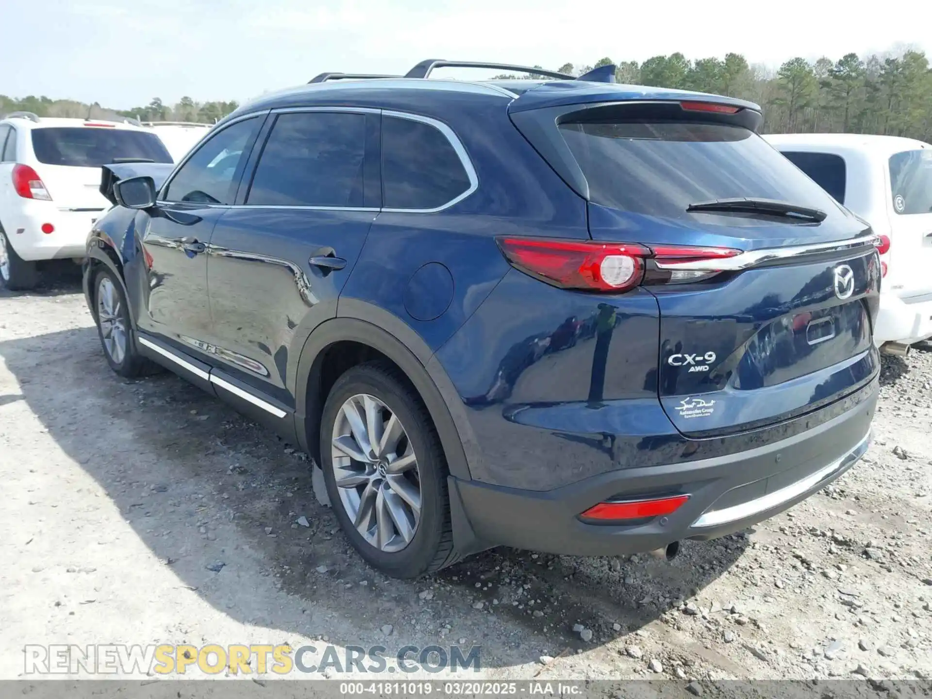 3 Фотография поврежденного автомобиля JM3TCBDY0N0625223 MAZDA CX-9 2022