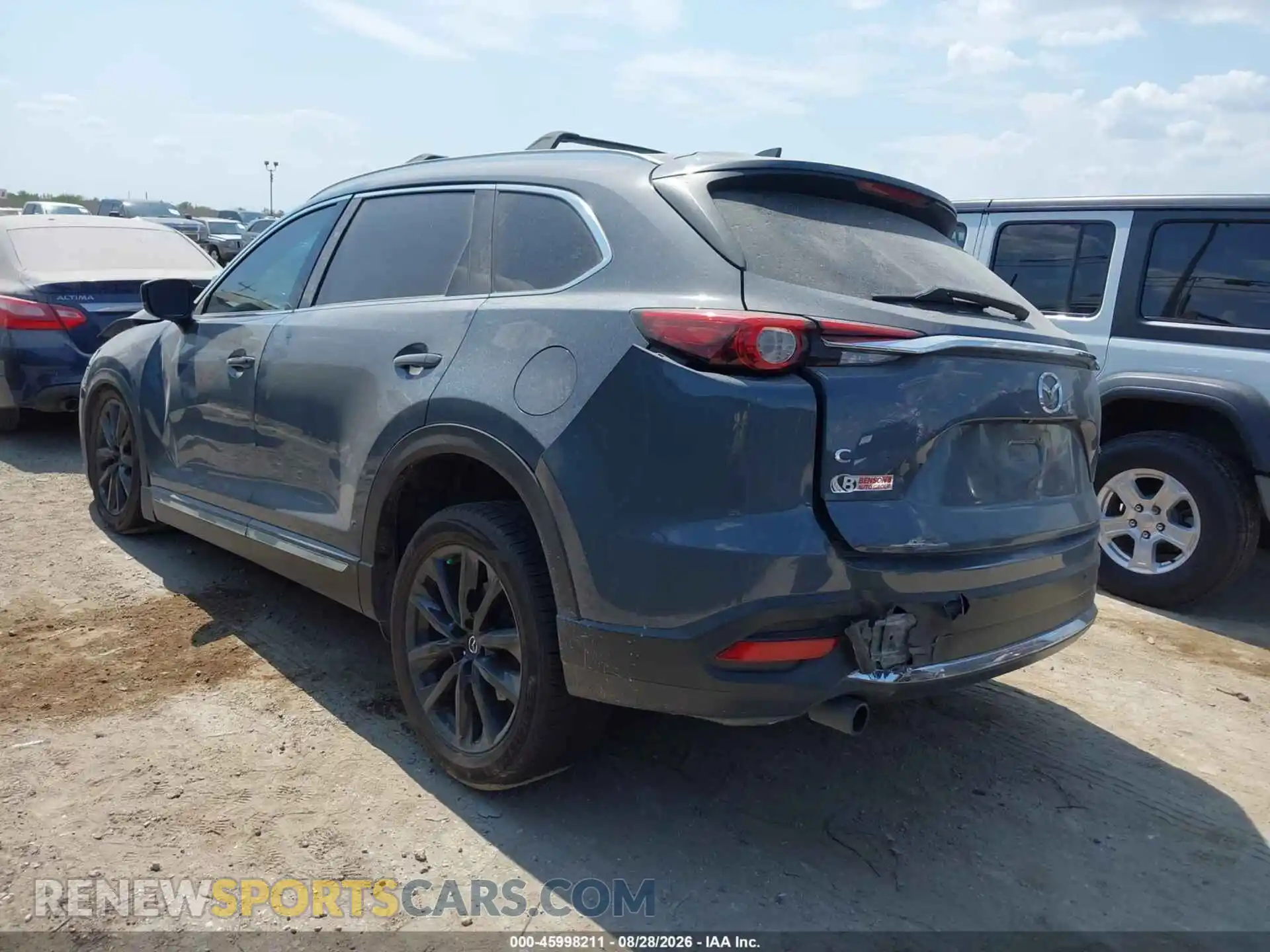 3 Photograph of a damaged car JM3TCBDY0N0626355 MAZDA CX-9 2022