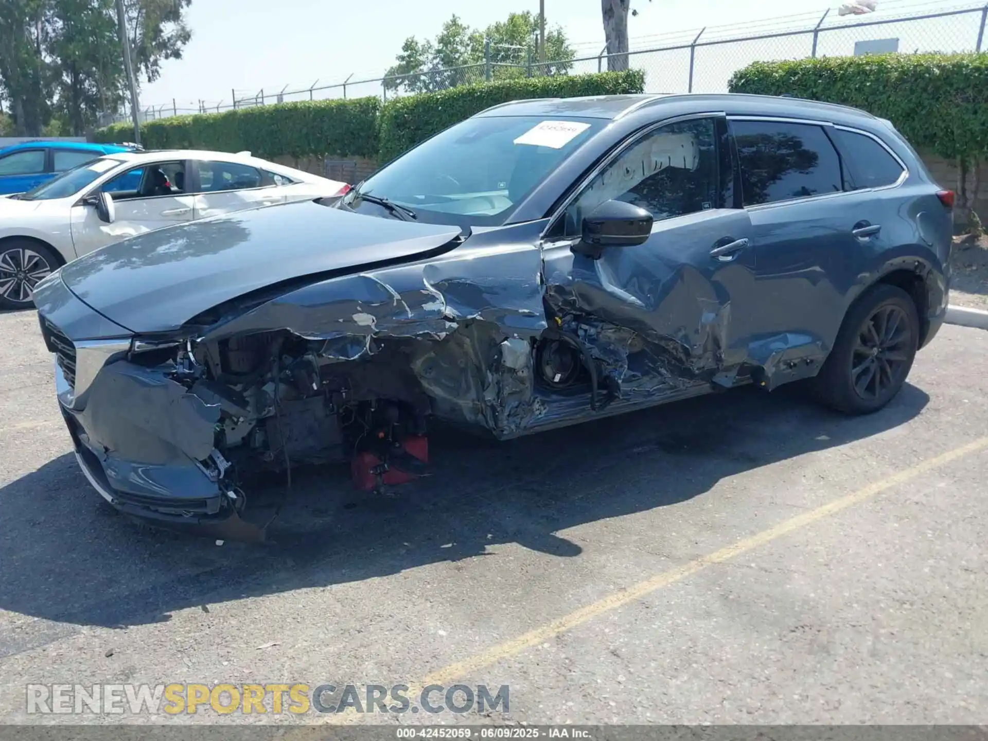2 Photograph of a damaged car JM3TCBDY1N0611766 MAZDA CX-9 2022