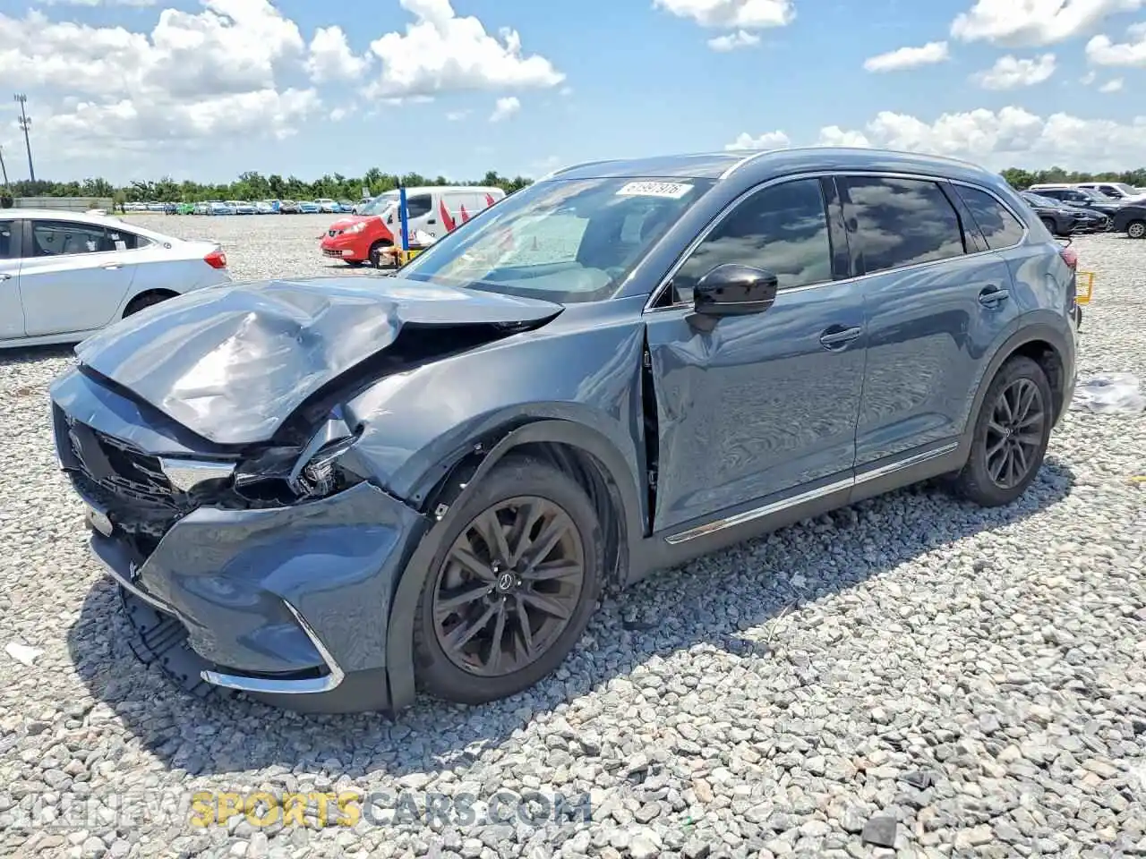 1 Photograph of a damaged car JM3TCBDY1N0621665 MAZDA CX-9 2022