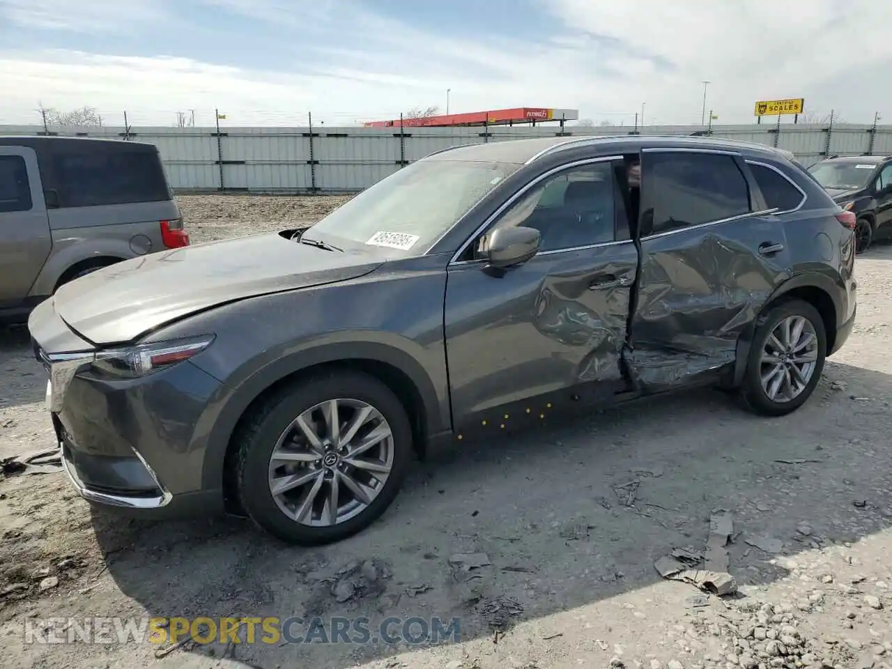 1 Photograph of a damaged car JM3TCBDY2N0616152 MAZDA CX-9 2022