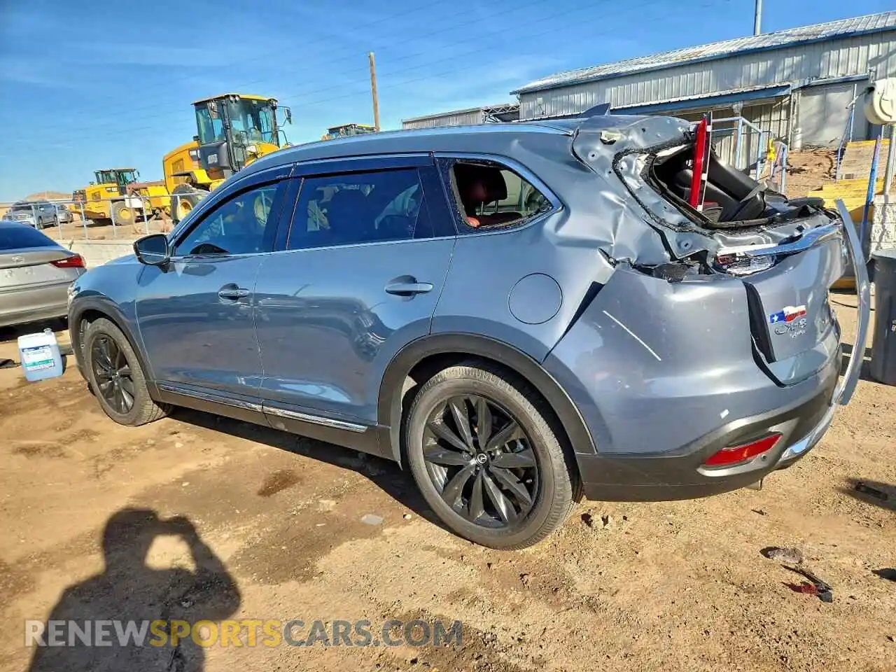 2 Photograph of a damaged car JM3TCBDY4N0608411 MAZDA CX-9 2022