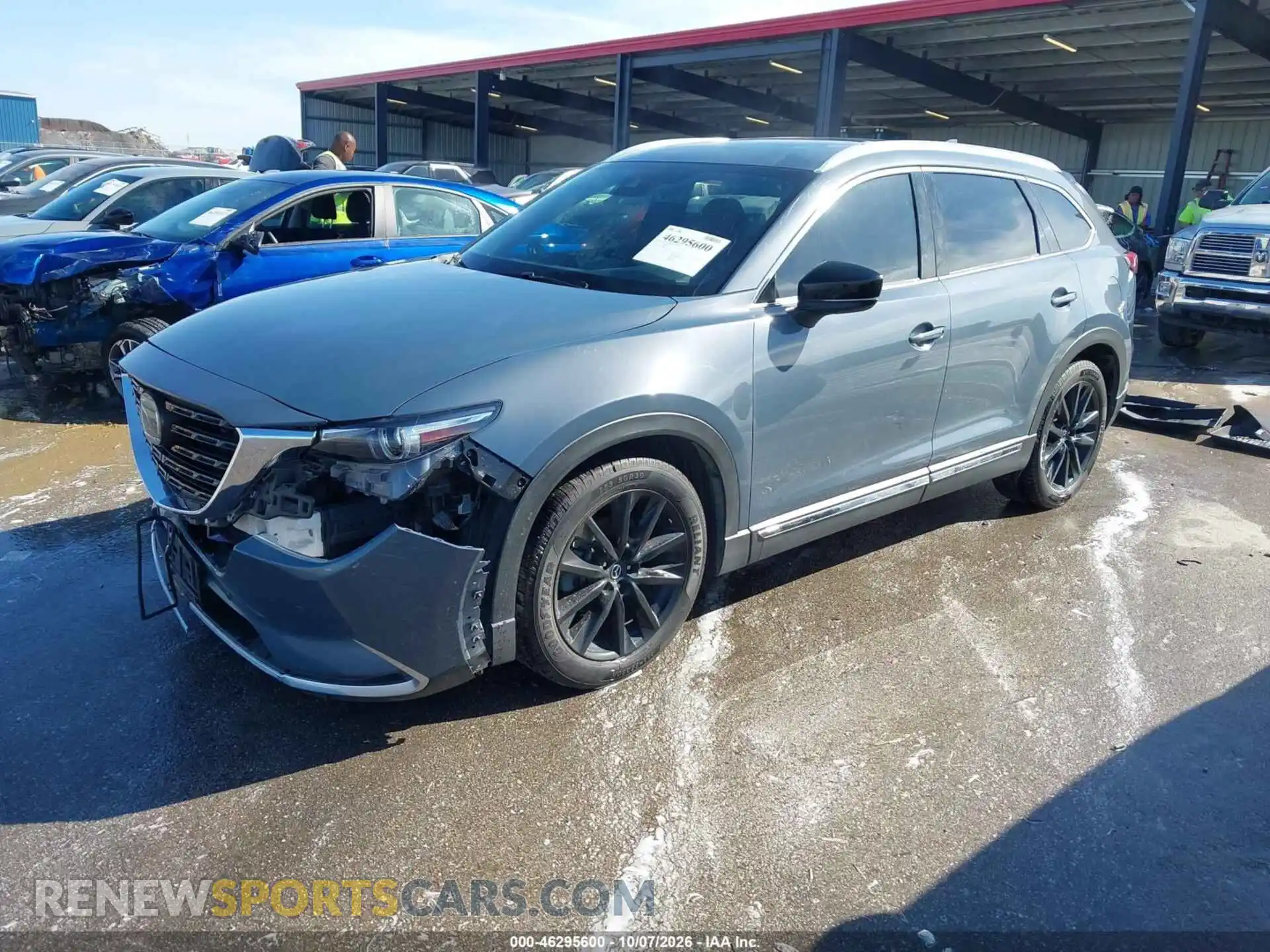 2 fotografías del automóvil dañado JM3TCBDY4N0611082 MAZDA CX-9 2022