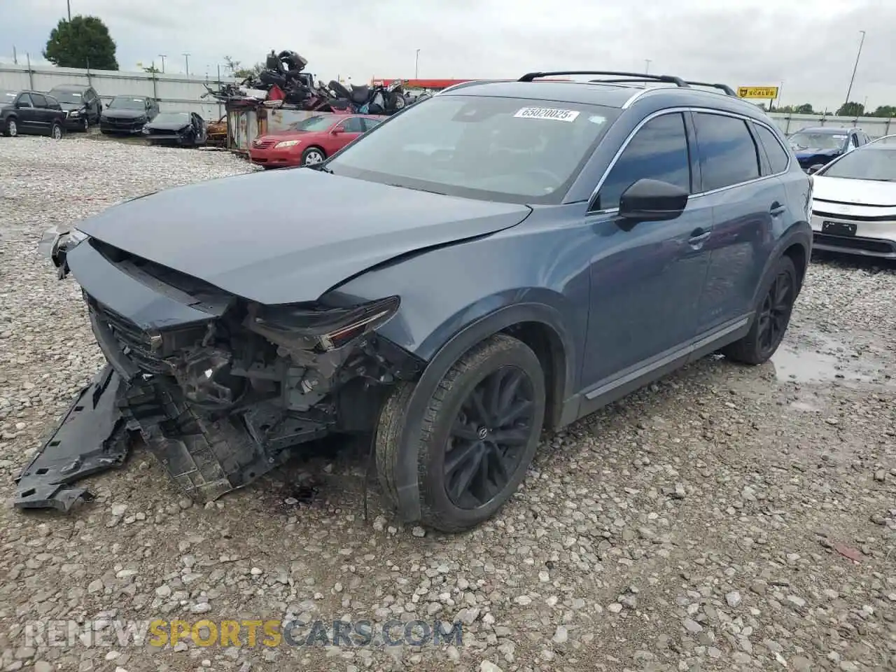 1 Photograph of a damaged car JM3TCBDY4N0622535 MAZDA CX-9 2022