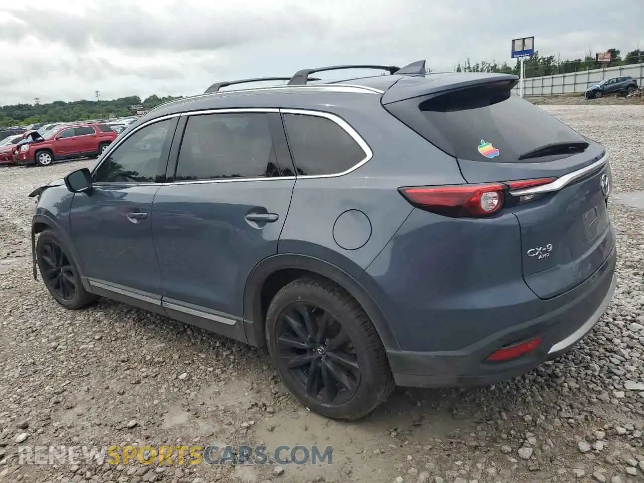 2 Photograph of a damaged car JM3TCBDY4N0622535 MAZDA CX-9 2022