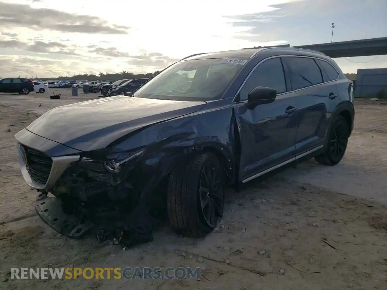 1 fotografías del automóvil dañado JM3TCBDY5N0625010 MAZDA CX-9 2022