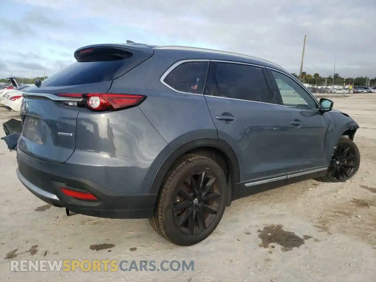 3 fotografías del automóvil dañado JM3TCBDY5N0625010 MAZDA CX-9 2022