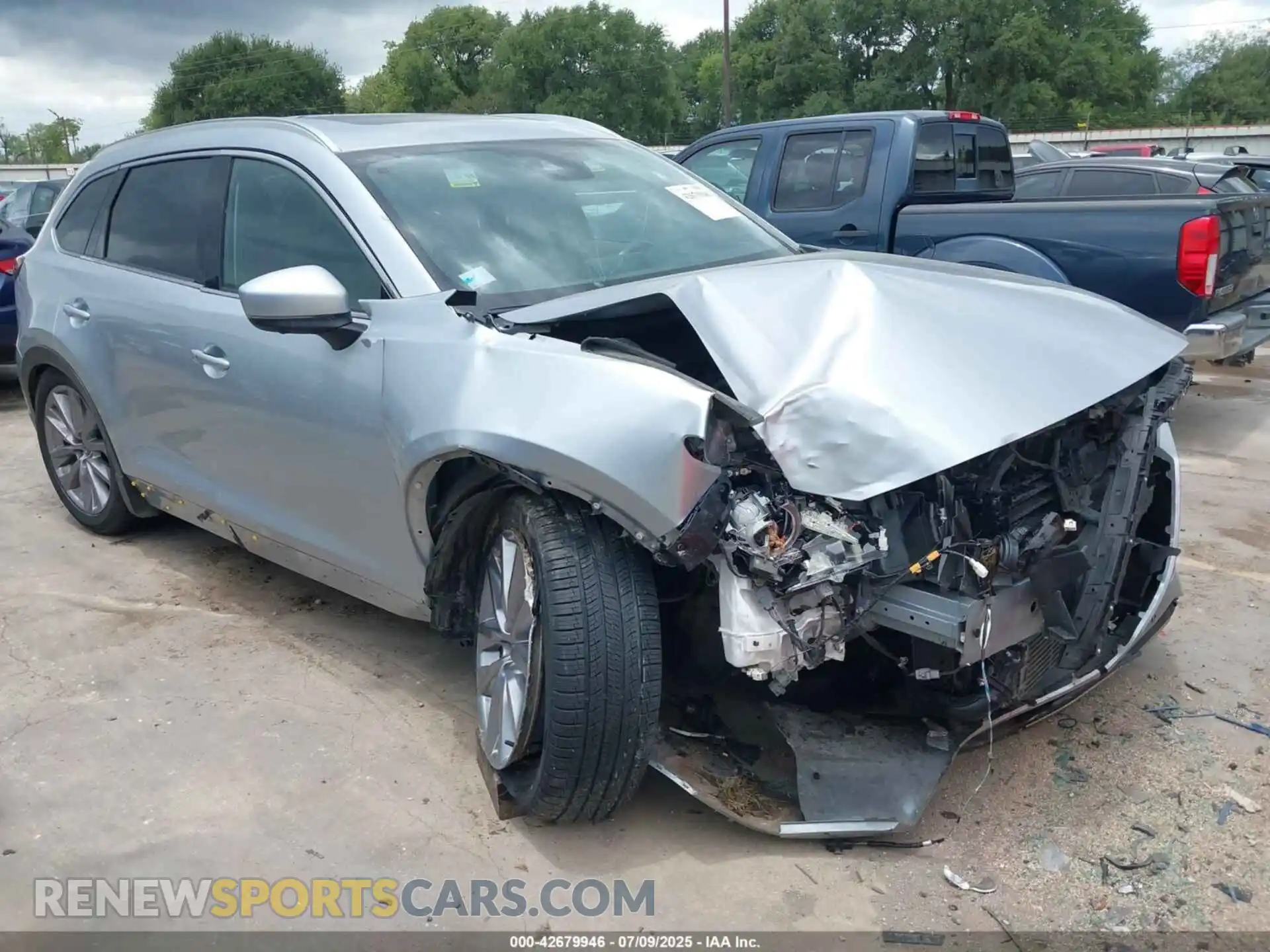 1 Photograph of a damaged car JM3TCBDY5N0628862 MAZDA CX-9 2022