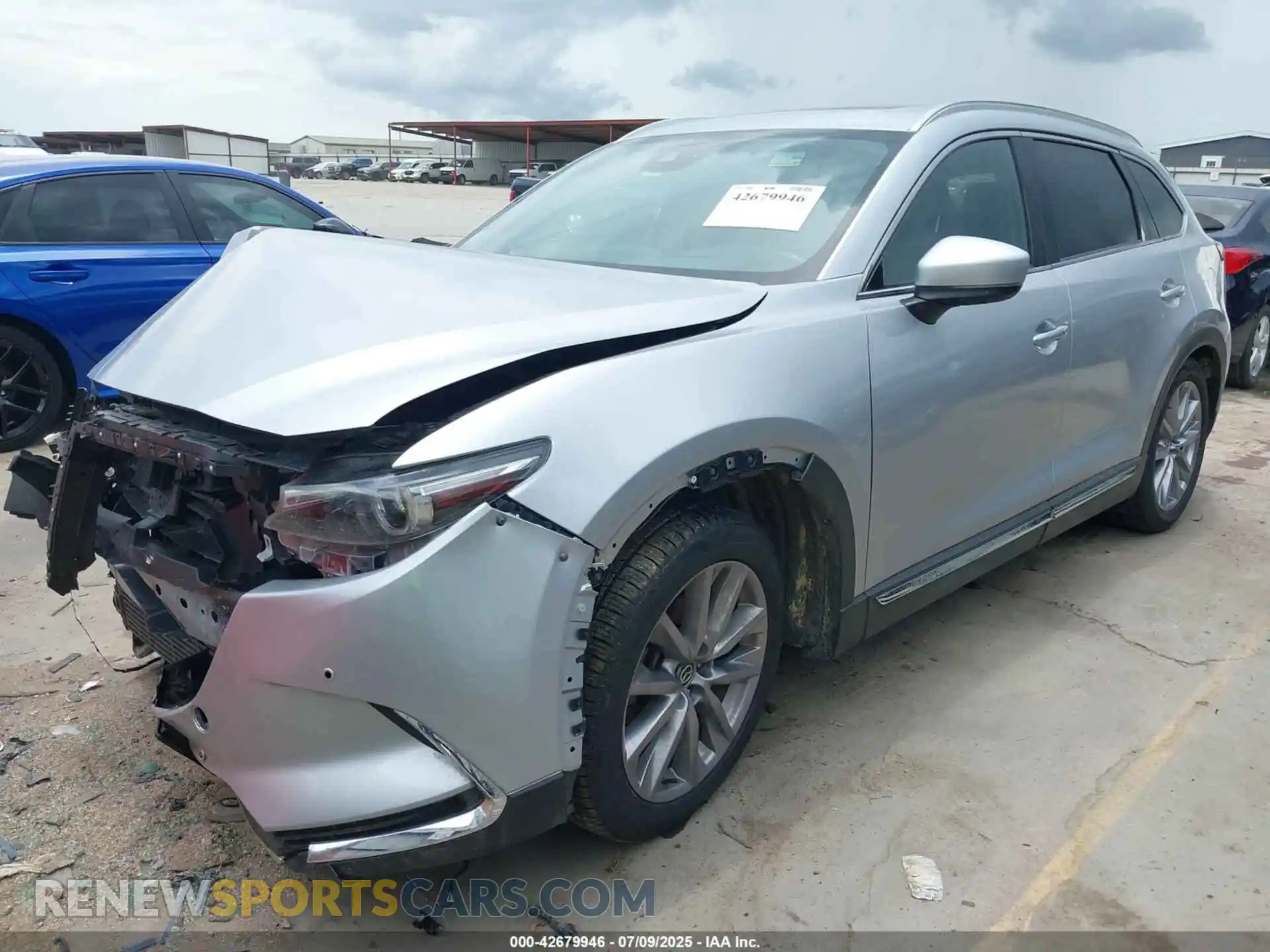 2 Photograph of a damaged car JM3TCBDY5N0628862 MAZDA CX-9 2022