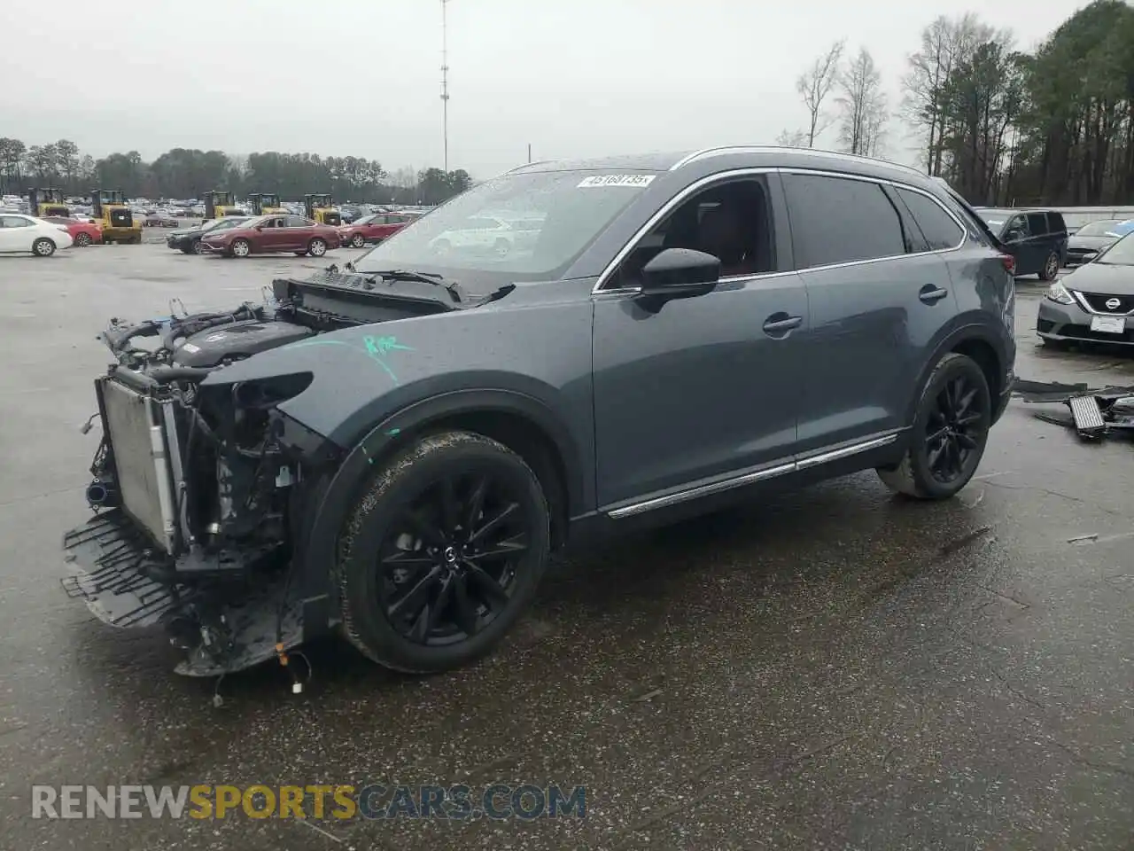 1 fotografías del automóvil dañado JM3TCBDY6N0613660 MAZDA CX-9 2022