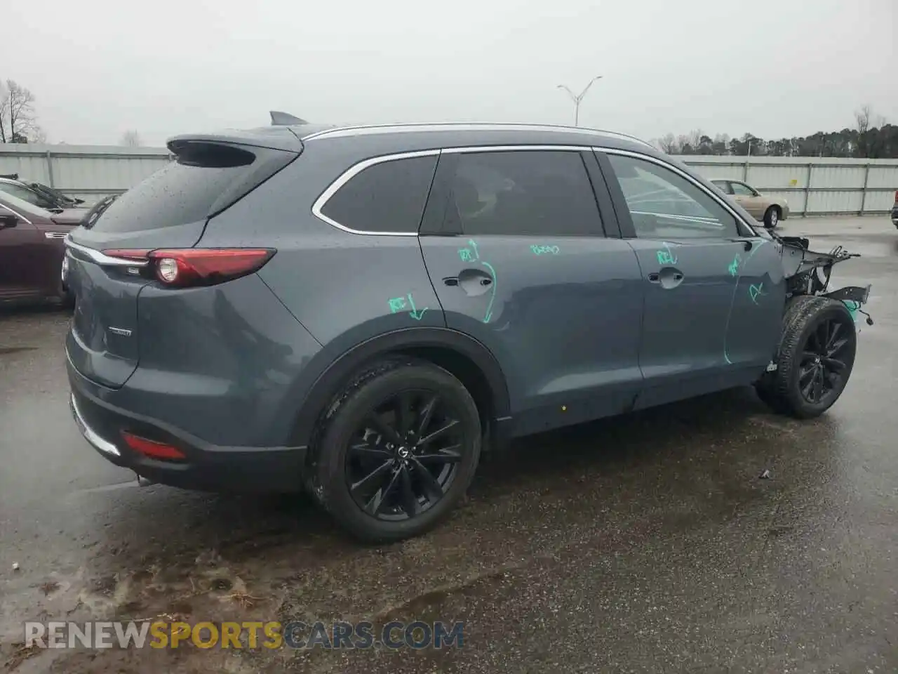 3 fotografías del automóvil dañado JM3TCBDY6N0613660 MAZDA CX-9 2022