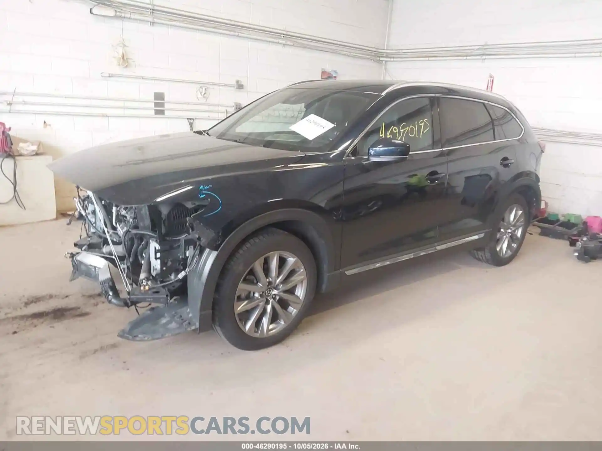 2 Photograph of a damaged car JM3TCBDY7N0616499 MAZDA CX-9 2022