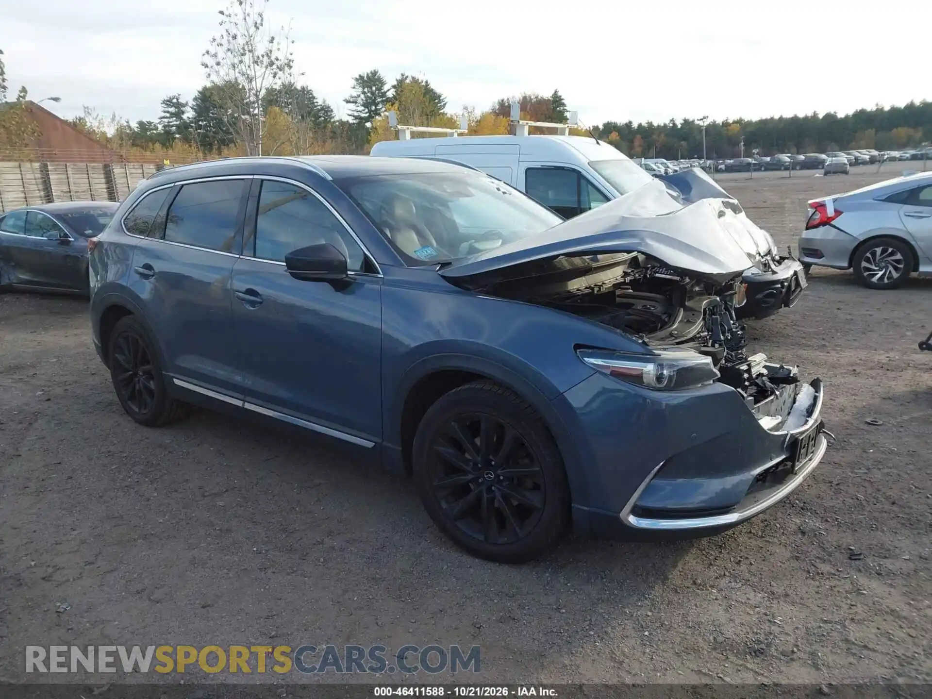 1 Photograph of a damaged car JM3TCBDY7N0629088 MAZDA CX-9 2022