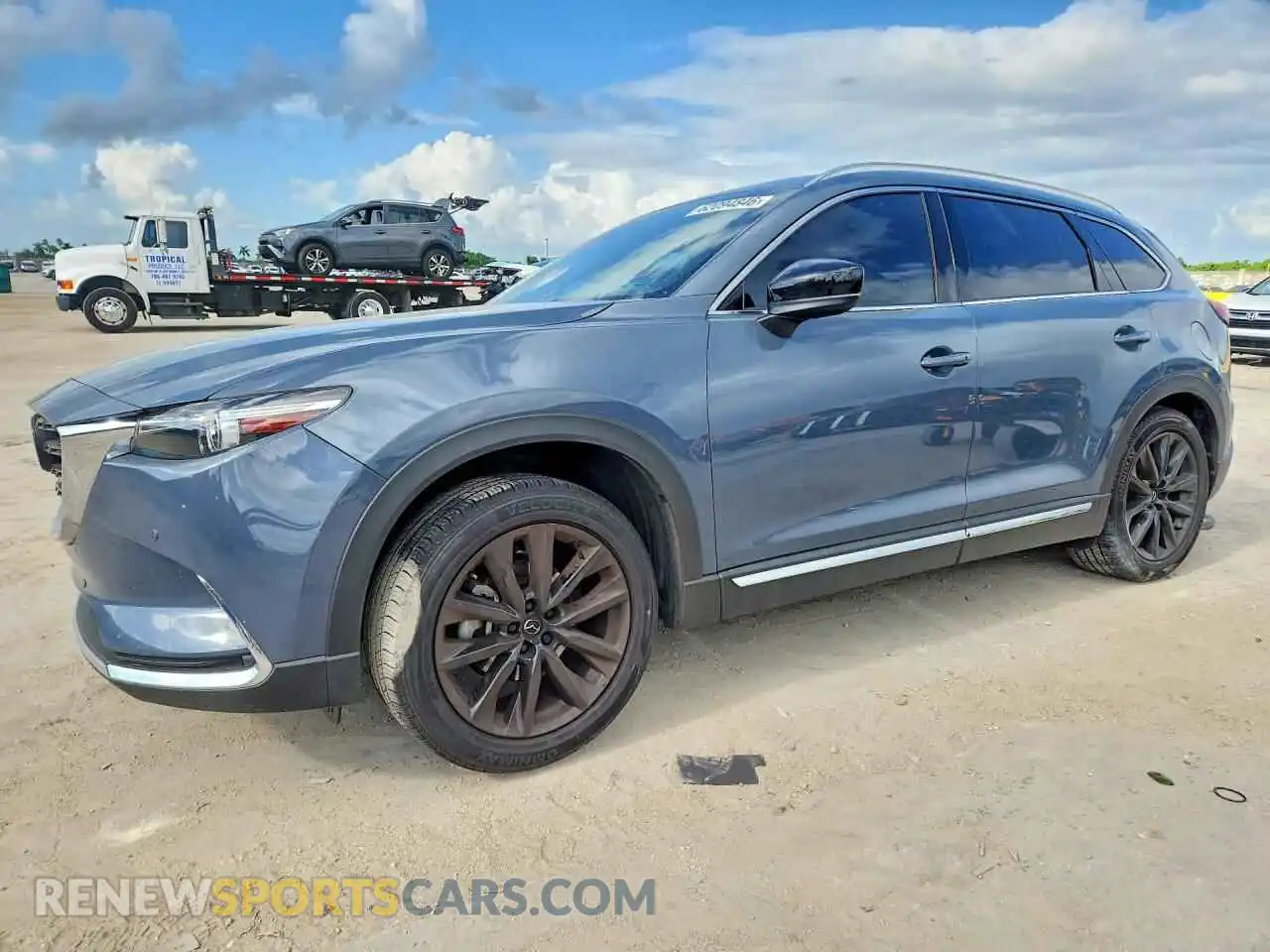 1 Photograph of a damaged car JM3TCBDY9N0609747 MAZDA CX-9 2022