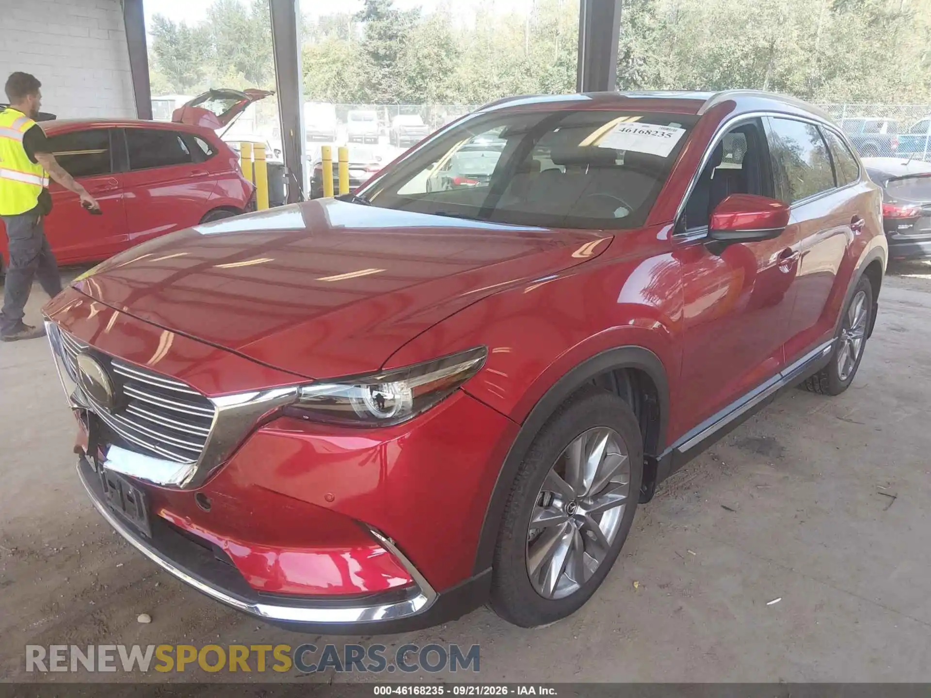 2 fotografías del automóvil dañado JM3TCBDY9N0619209 MAZDA CX-9 2022