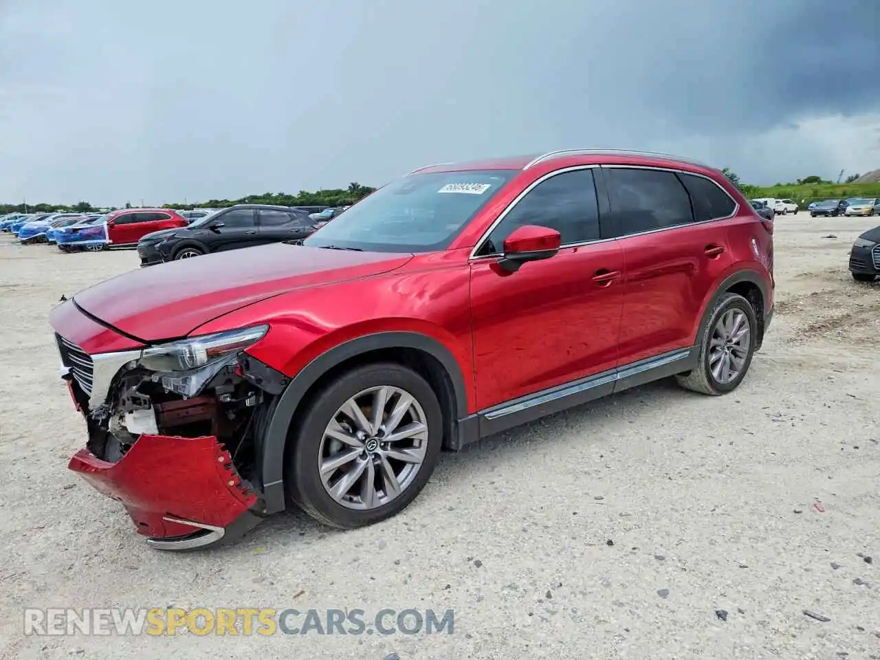1 fotografías del automóvil dañado JM3TCBDYXN0614245 MAZDA CX-9 2022