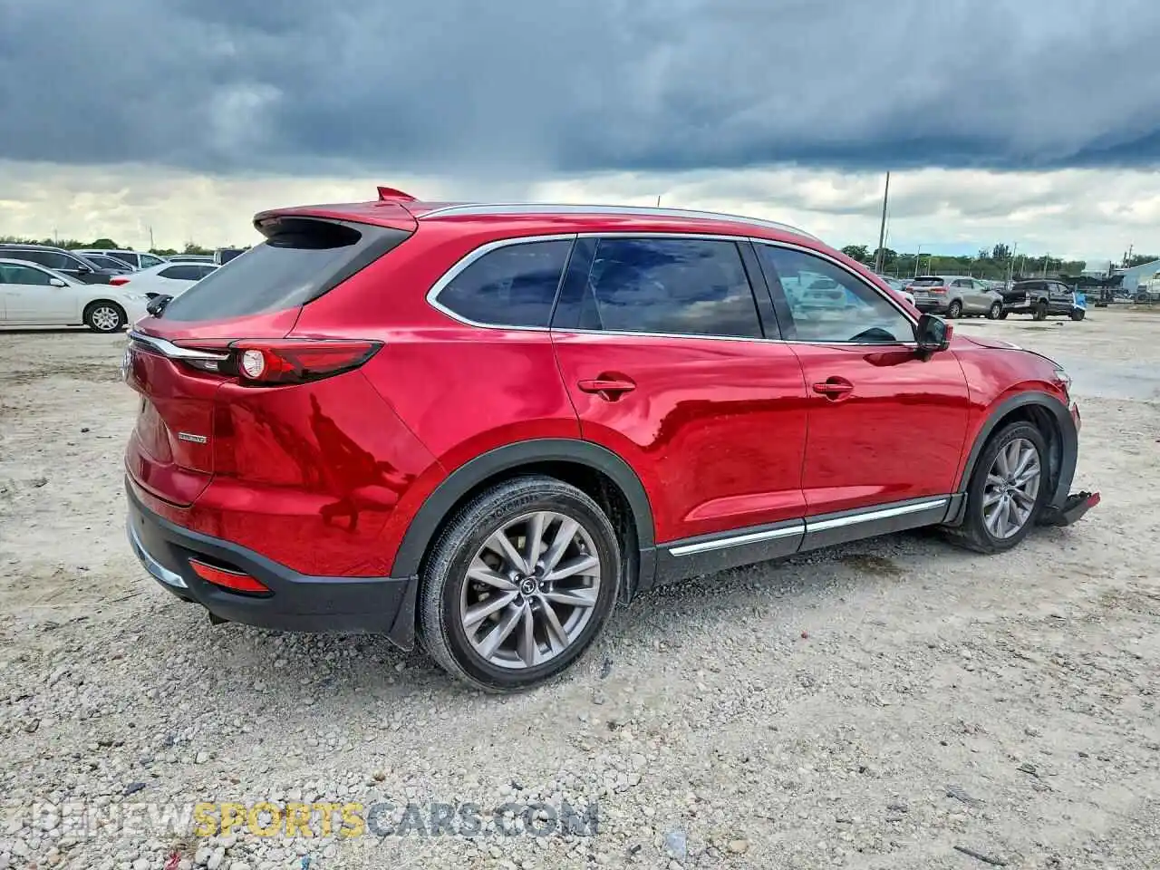 3 fotografías del automóvil dañado JM3TCBDYXN0614245 MAZDA CX-9 2022
