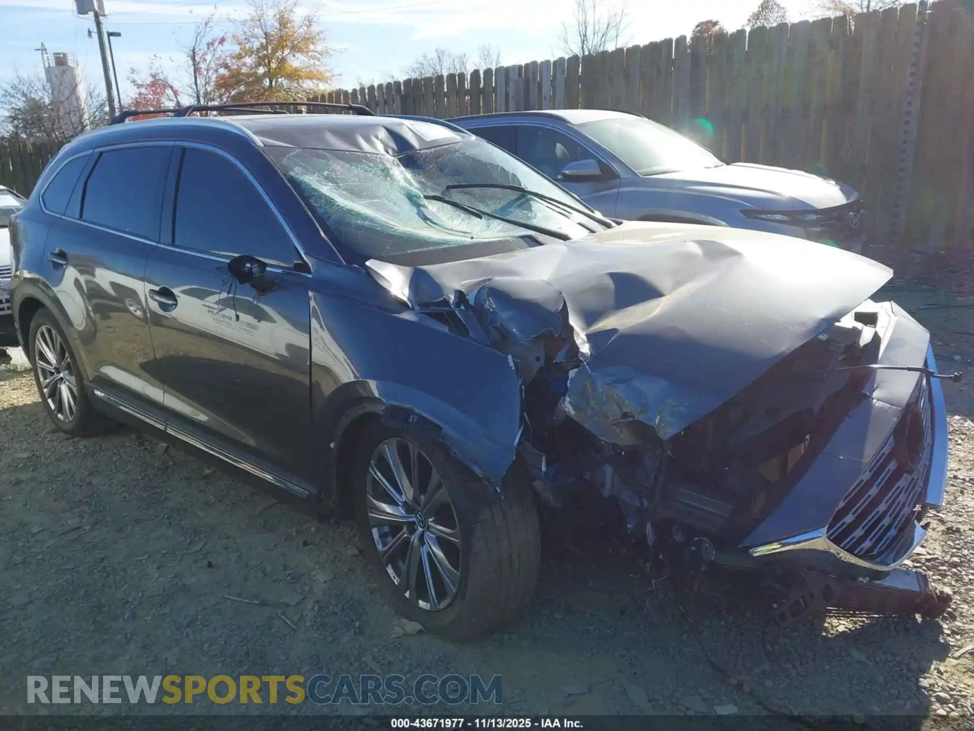 1 Photograph of a damaged car JM3TCBEY3N0622637 MAZDA CX-9 2022