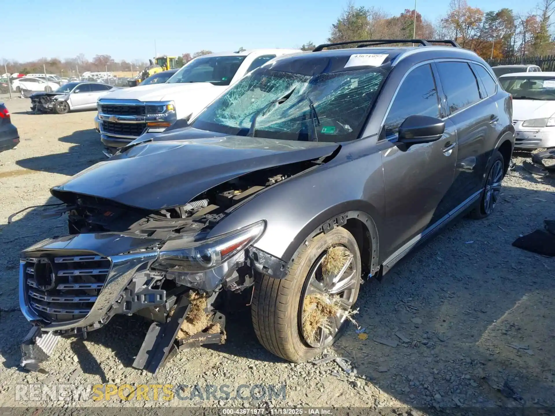 2 Photograph of a damaged car JM3TCBEY3N0622637 MAZDA CX-9 2022